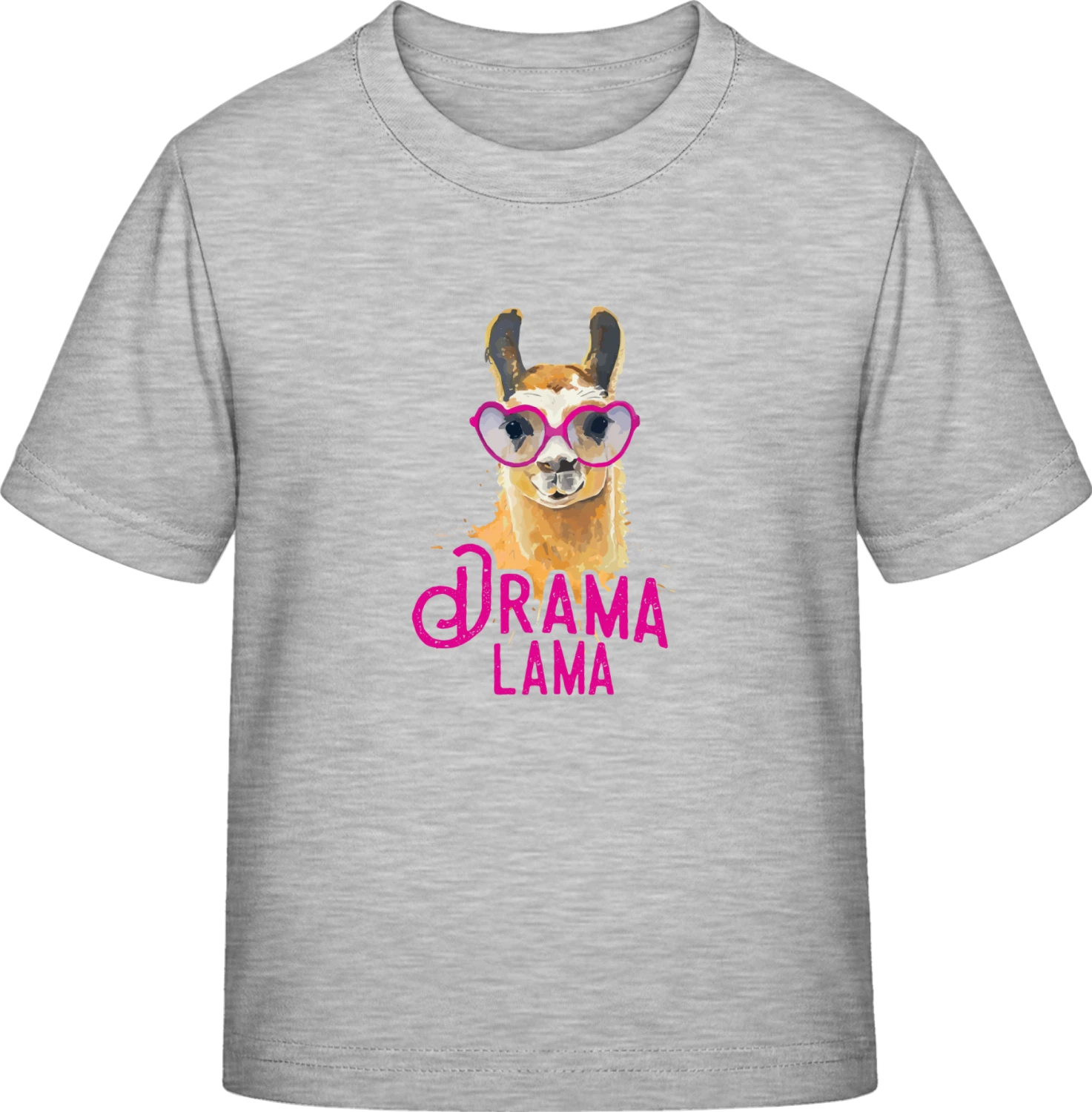 Drama Lama Watercolor - Sky Grey Exact 190 Kids - Front