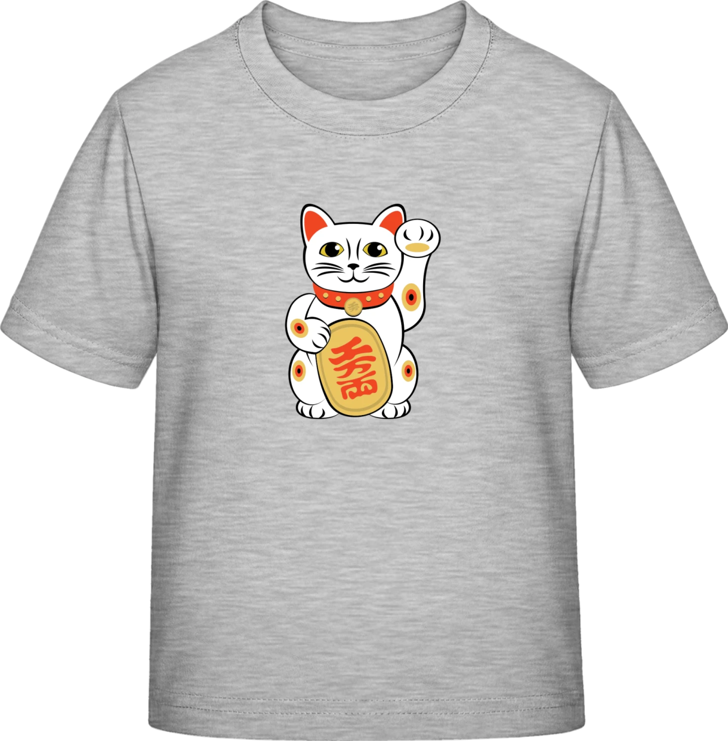 Chinese Lucky Cat - Sky Grey Exact 190 Kids - Front