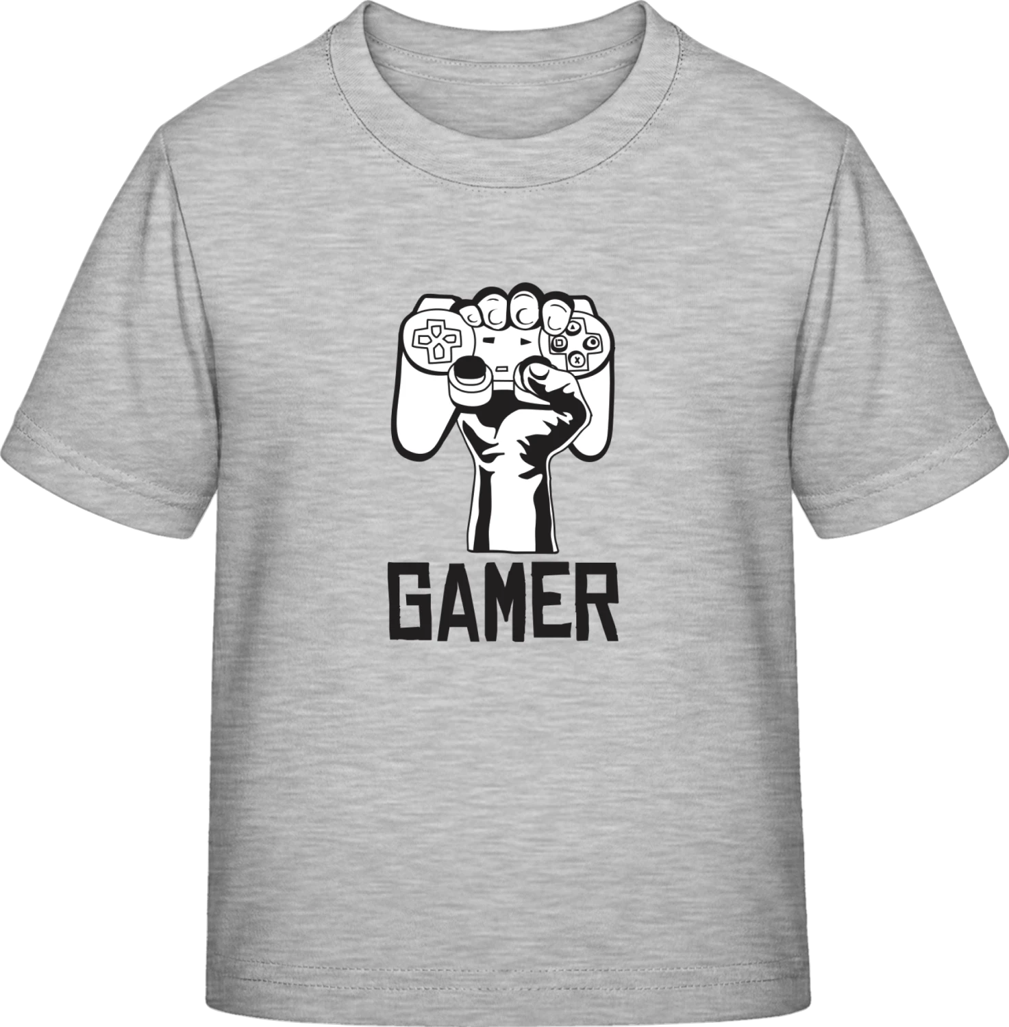 Gamer Power - Sky Grey Exact 190 Kids - Front