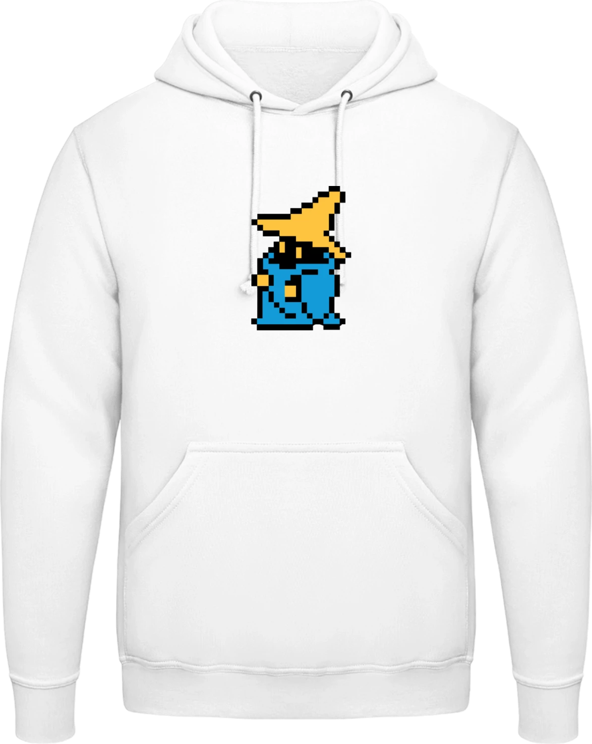 BlackMageSprite - Arctic white AWDis man hoodie - Front