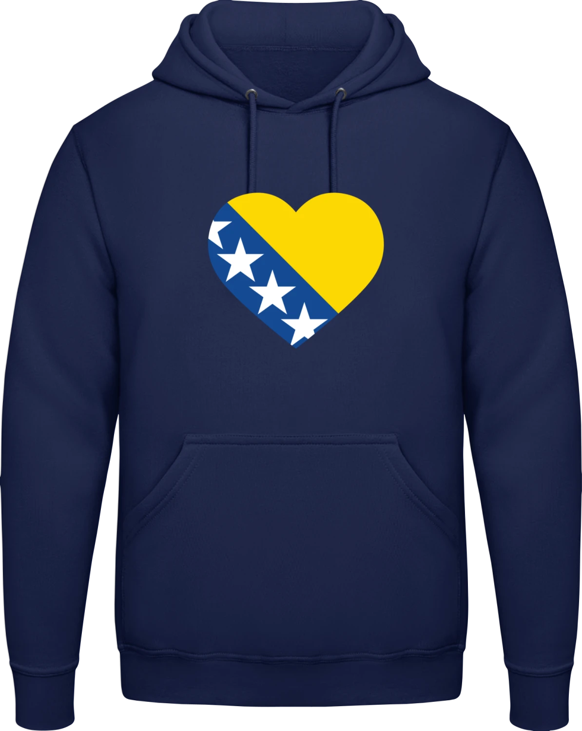 Bosnia Heart - Front_Oxford navy