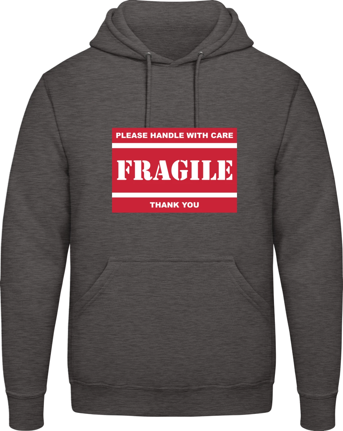 Fragile Please Handle With Care - Front_Charcoal