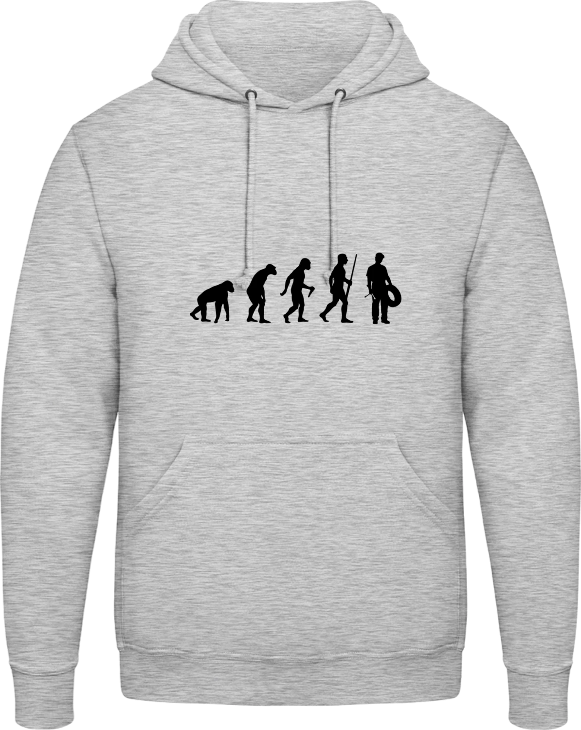 Auto Mechanic Evolution - Front_Heather Grey