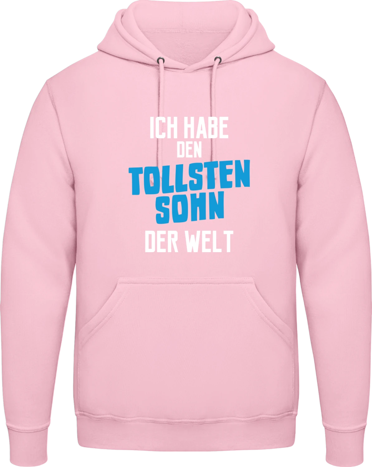 Ich habe den tollsten Sohn der Welt - Baby pink AWDis man hoodie - Front