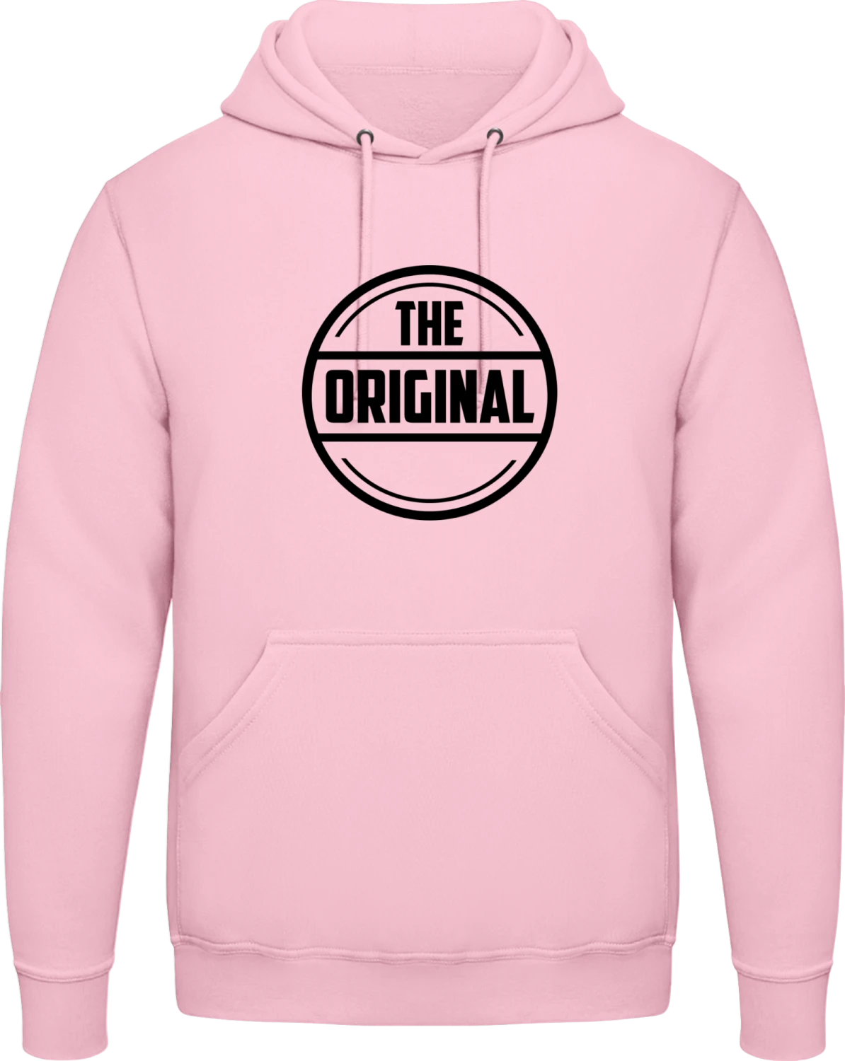 The Original Dad And Son - Baby pink AWDis man hoodie - Front