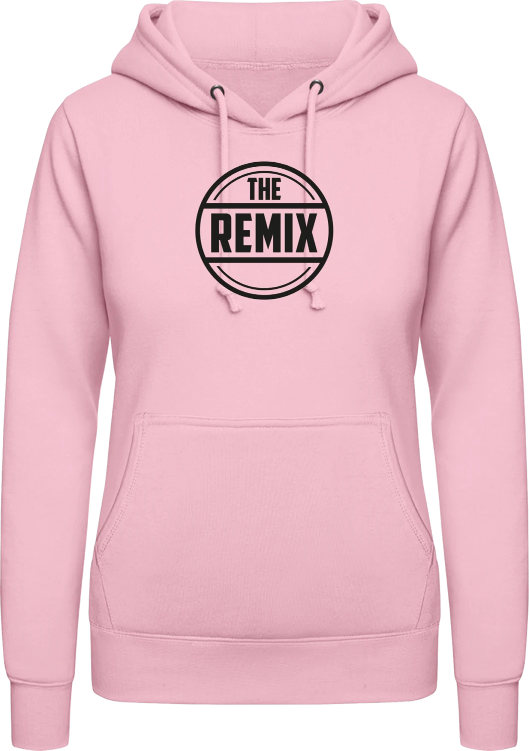 The Remix Dad And Son - Baby pink AWDis ladies hoodie - Front