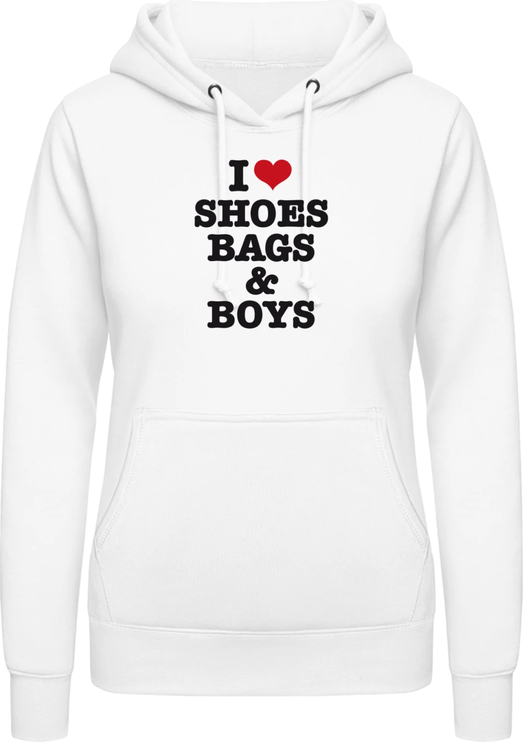 Shoes Bags Boys - Arctic white AWDis ladies hoodie - Front