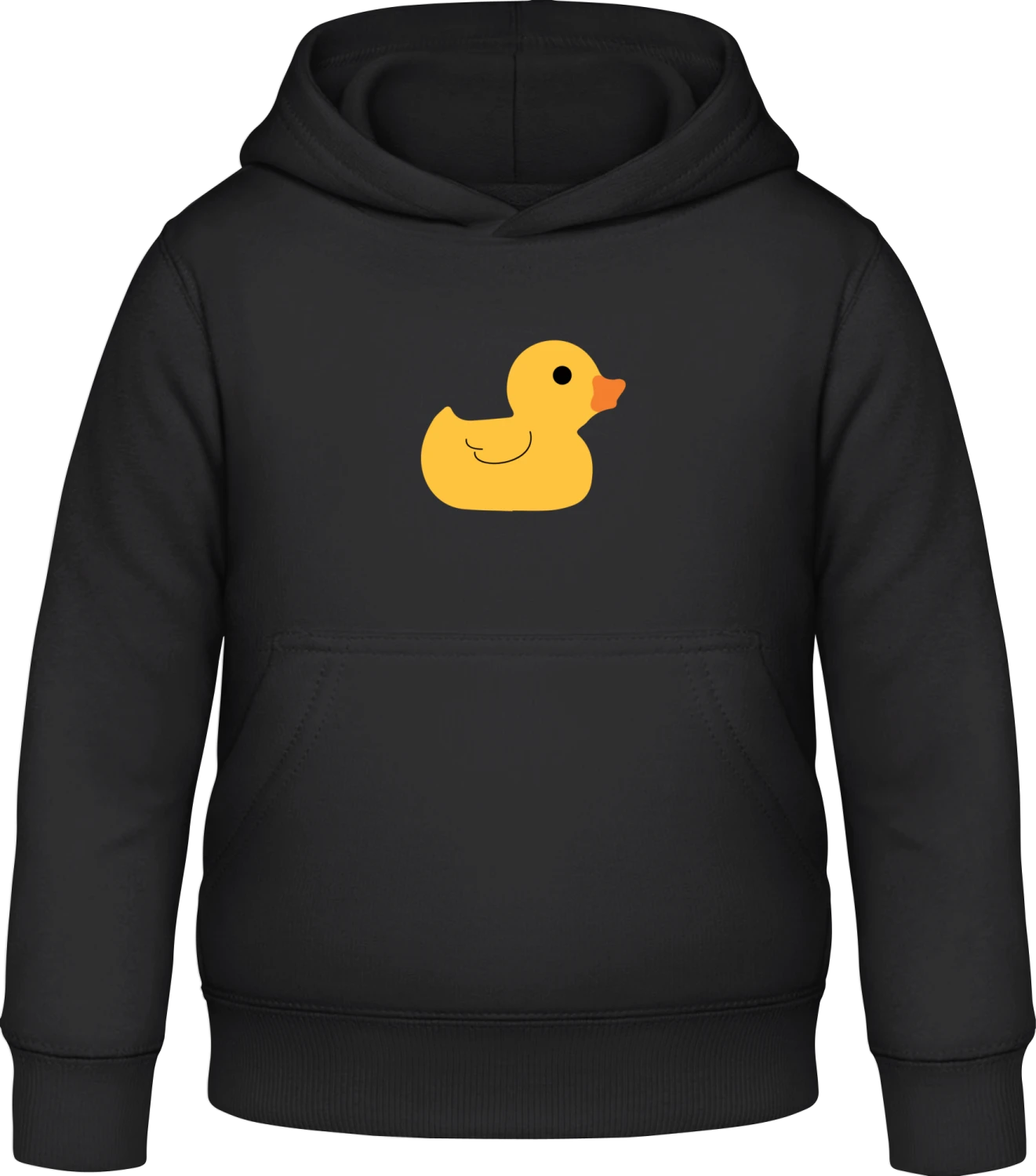 Duck - Black Awdis Hoodie Kids - Front