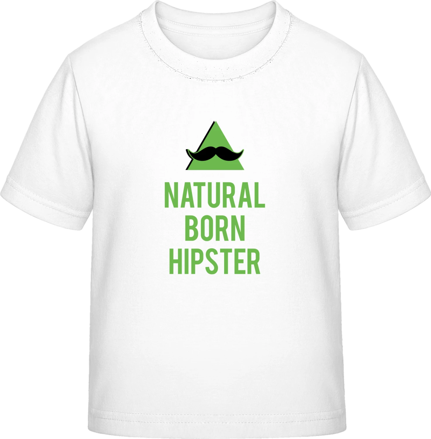 Natural Born Hipster - White Exact 190 Kids - Front