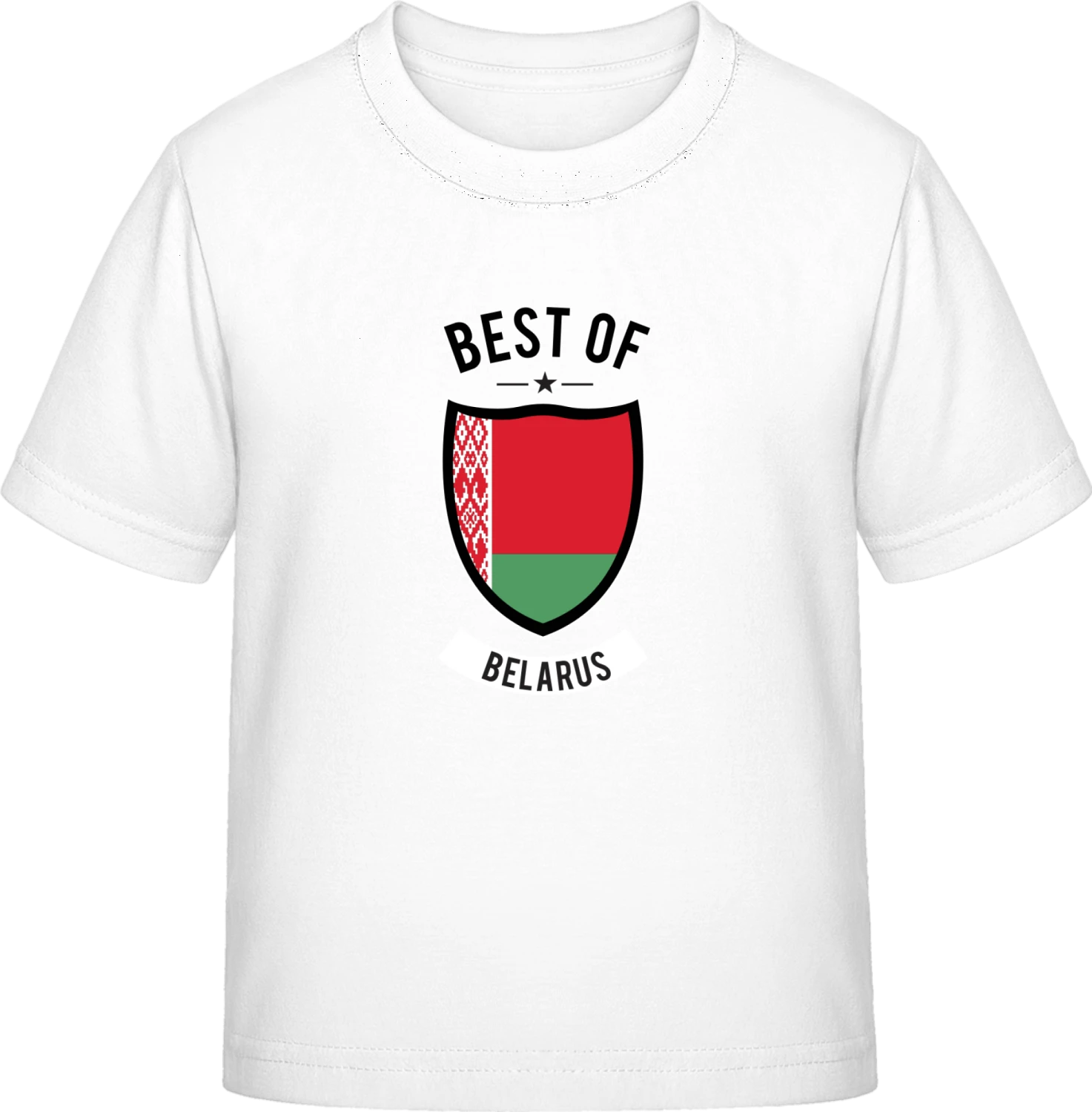 Best of Belarus - White Exact 190 Kids - Front