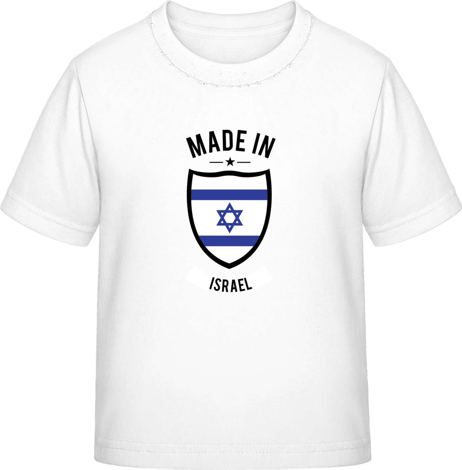 Made in Israel - White Exact 190 Kids - Front