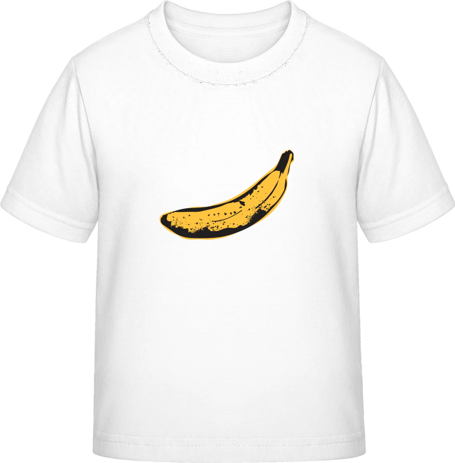 Banana Illustration - White Exact 190 Kids - Front