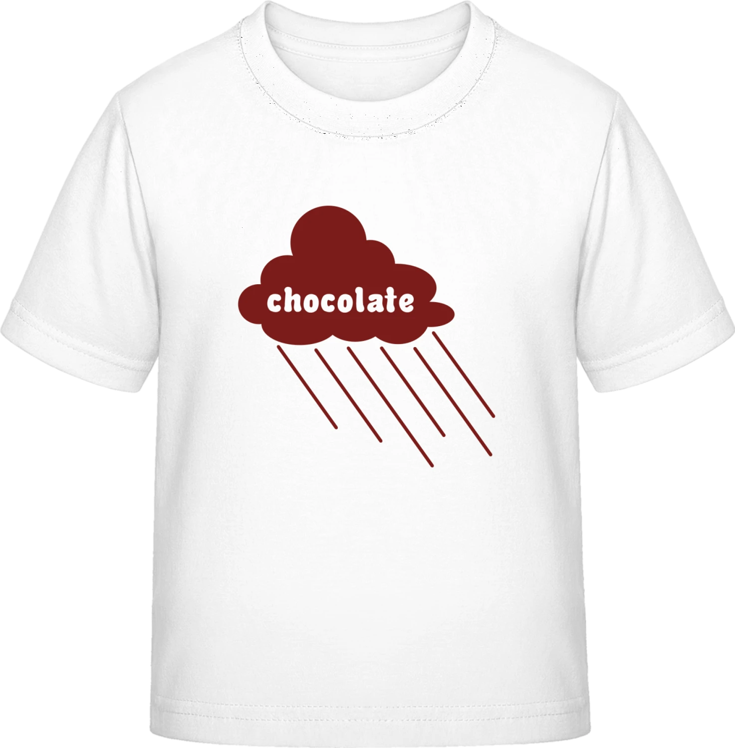 Chocolate Cloud - White Exact 190 Kids - Front