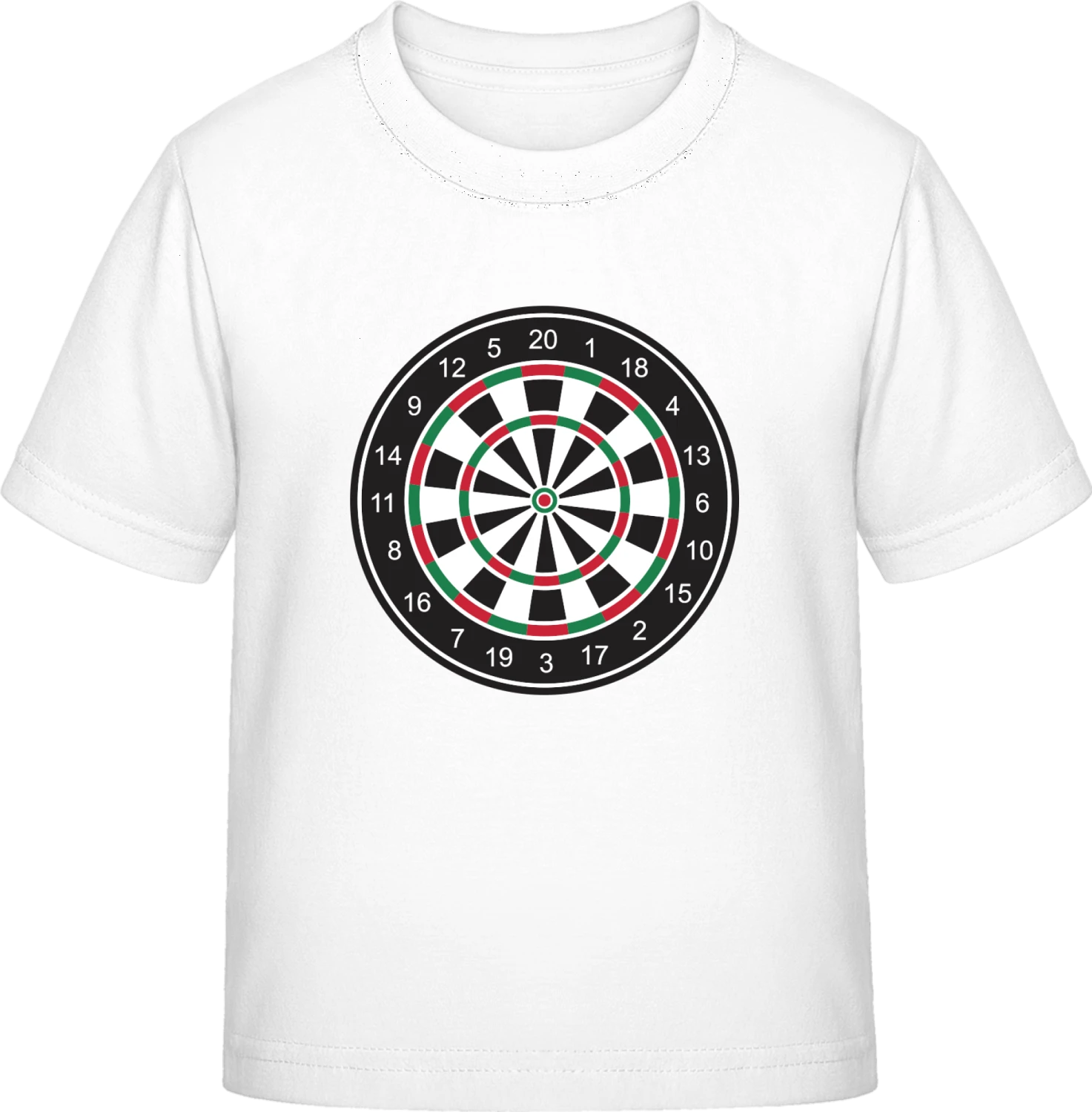 Darts Target - White Exact 190 Kids - Front