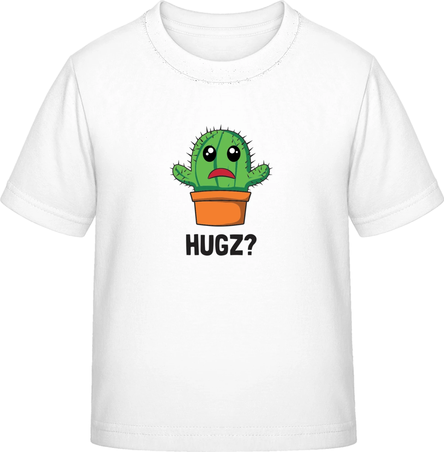 Hugz Cactus - White Exact 190 Kids - Front