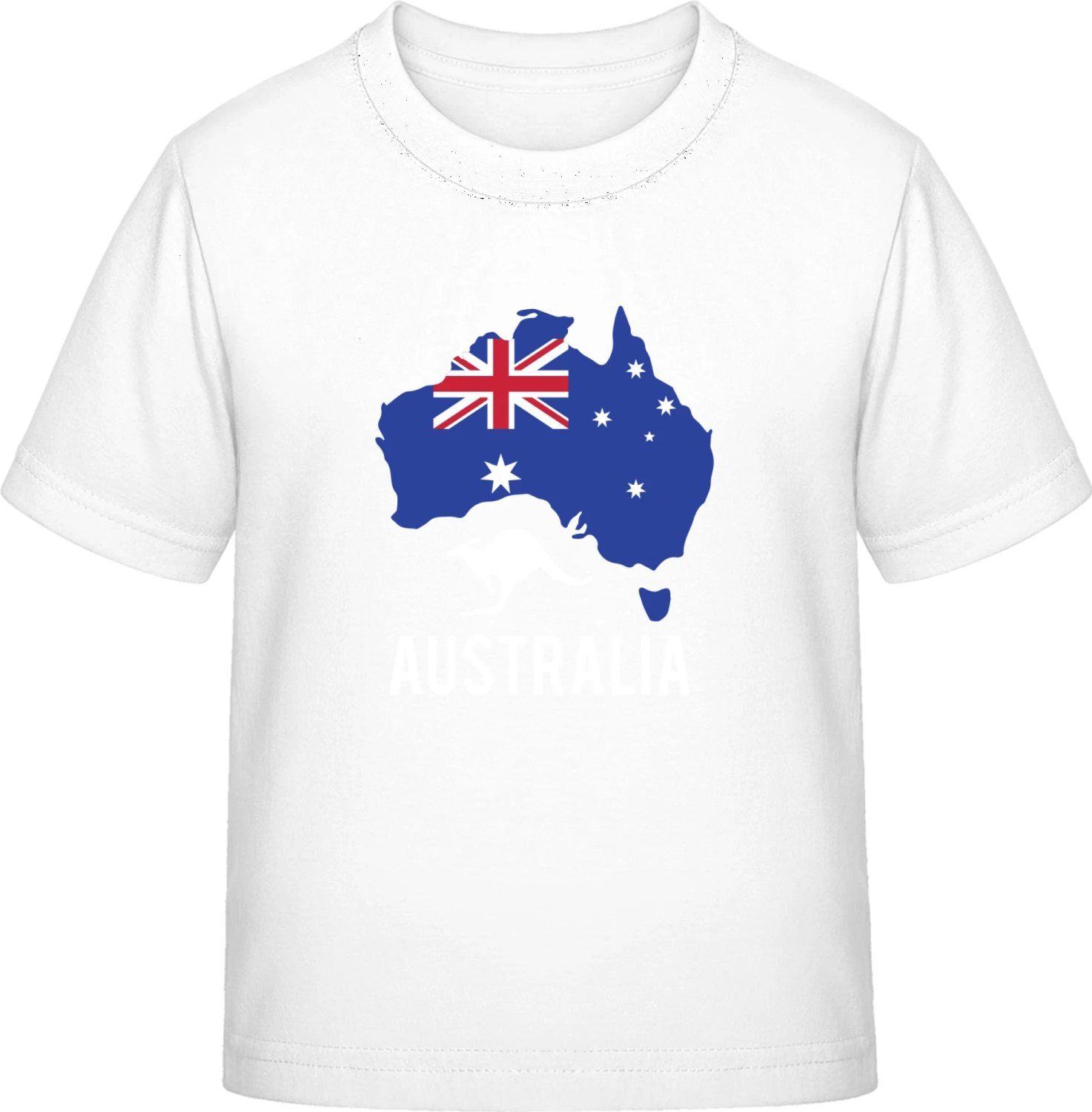 Australia - White Exact 190 Kids - Front