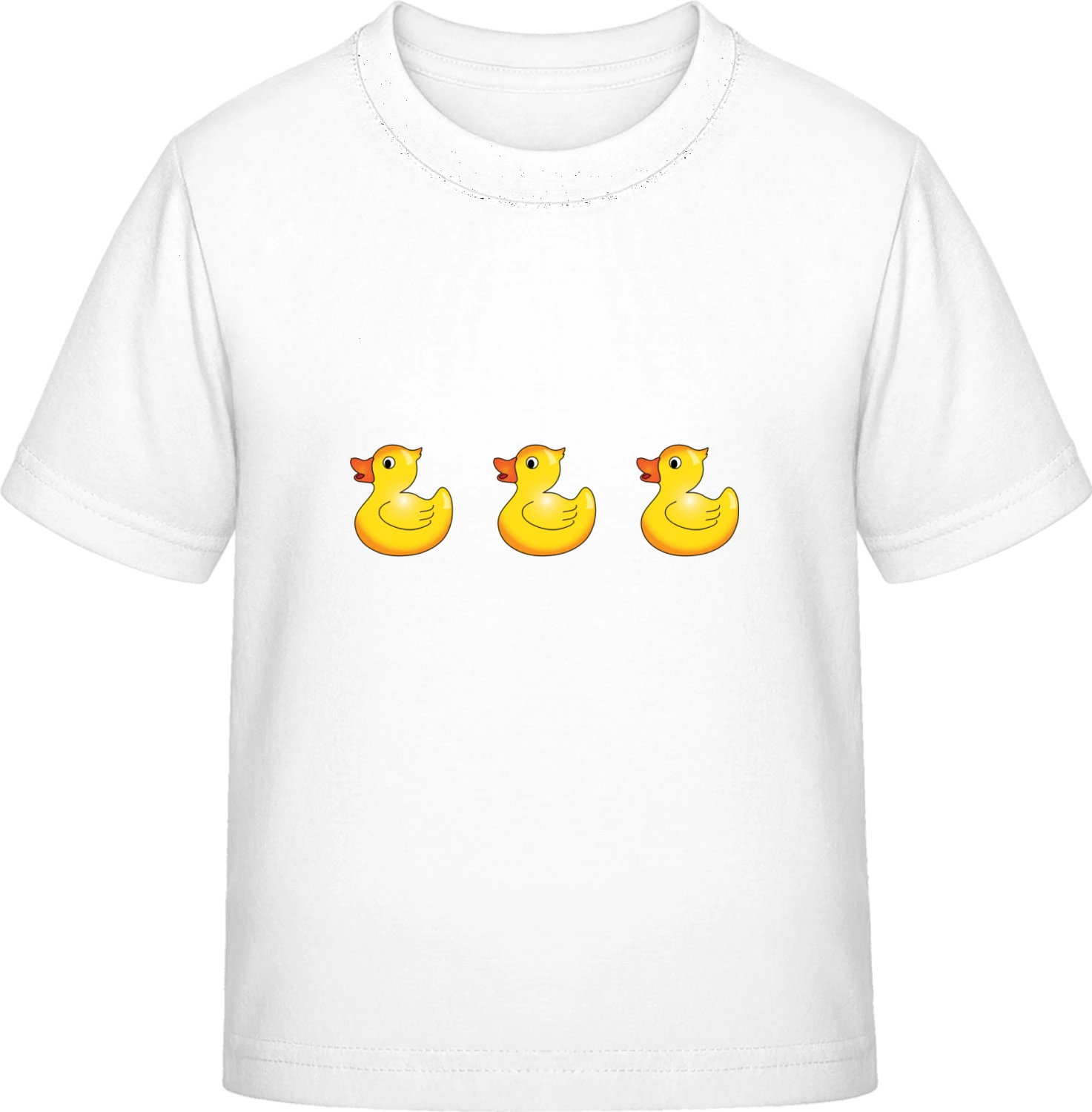 Ducks - White Exact 190 Kids - Front