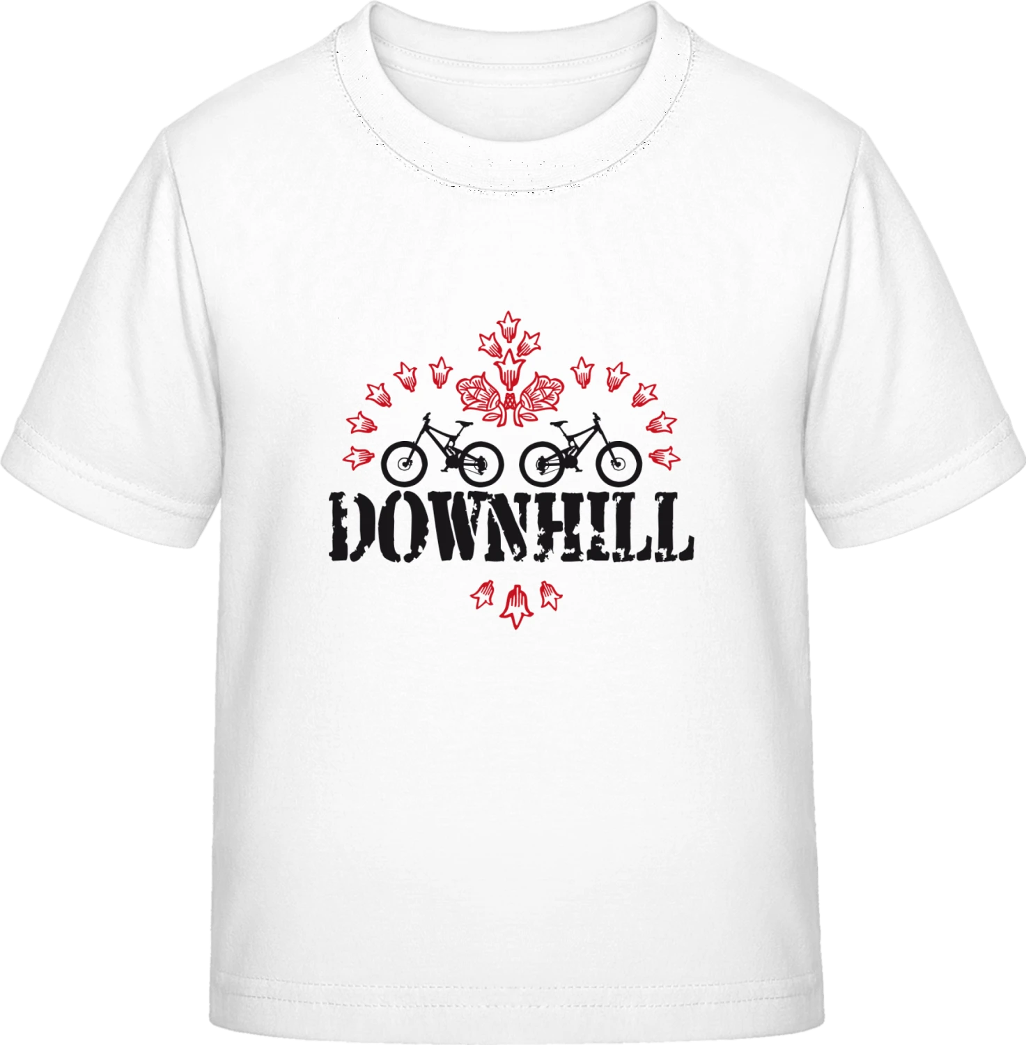 Downhill - White Exact 190 Kids - Front