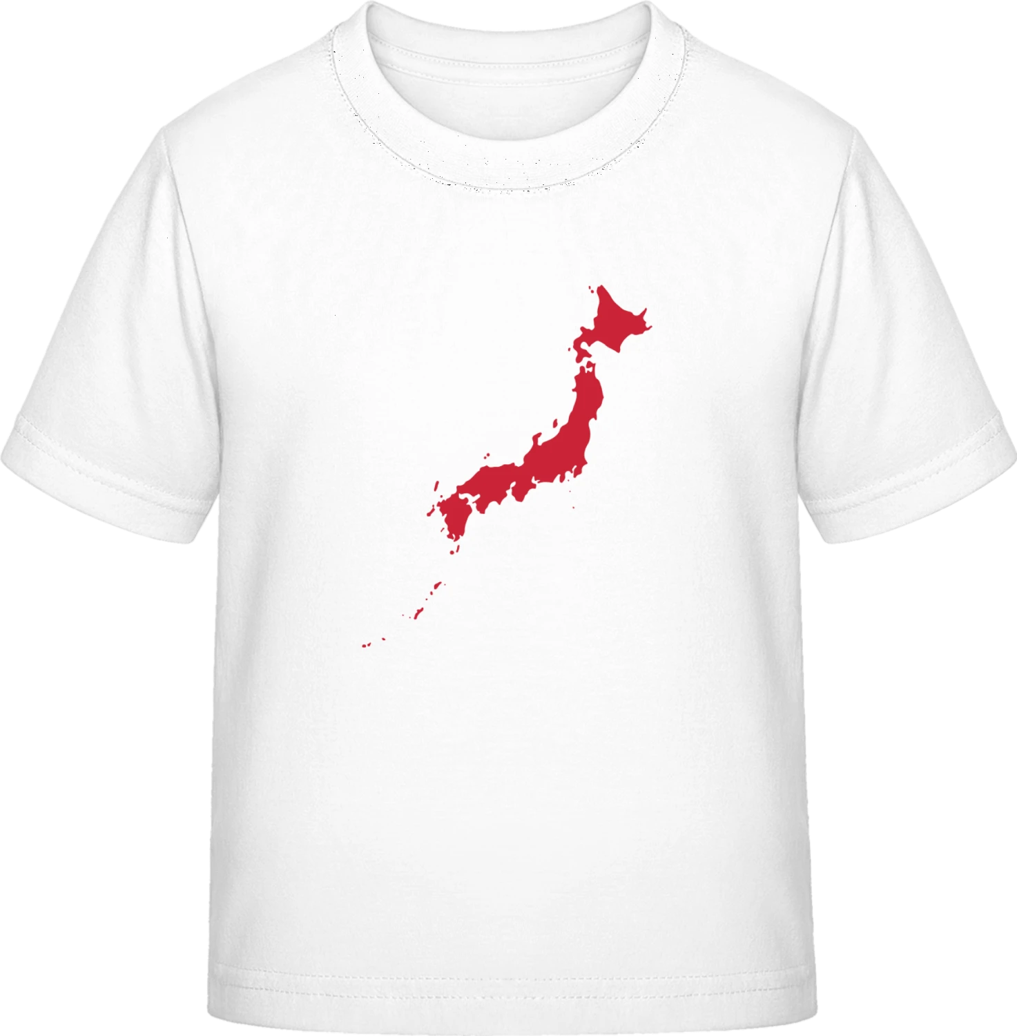 Japan Country - White Exact 190 Kids - Front