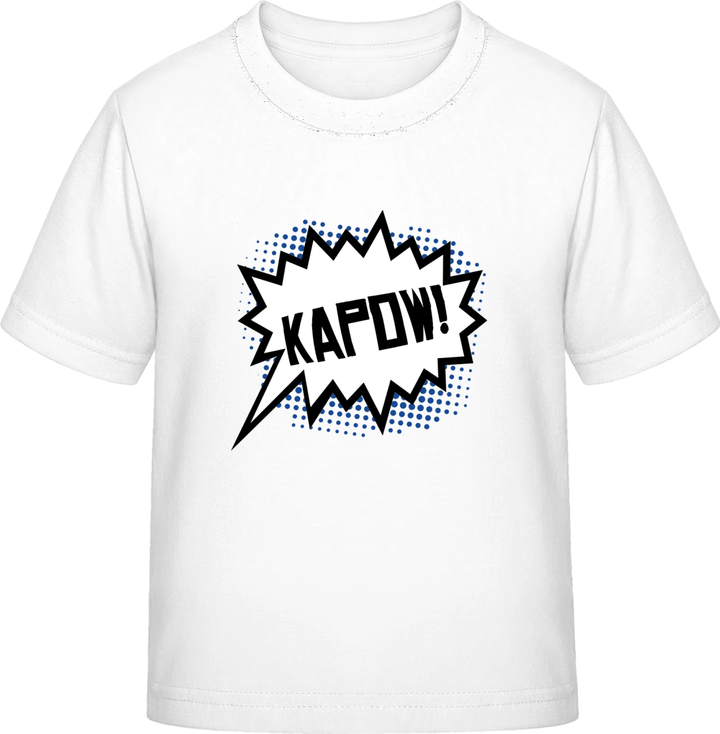 Kapow Comic Fight - White Exact 190 Kids - Front