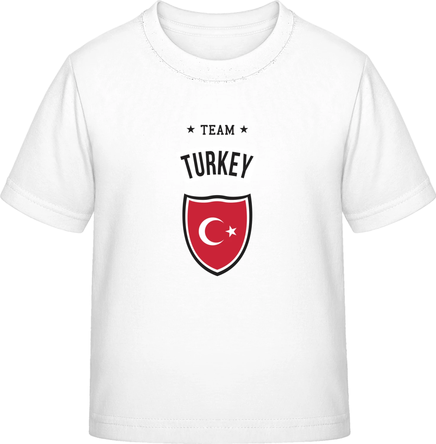 Team Turkey - White Exact 190 Kids - Front