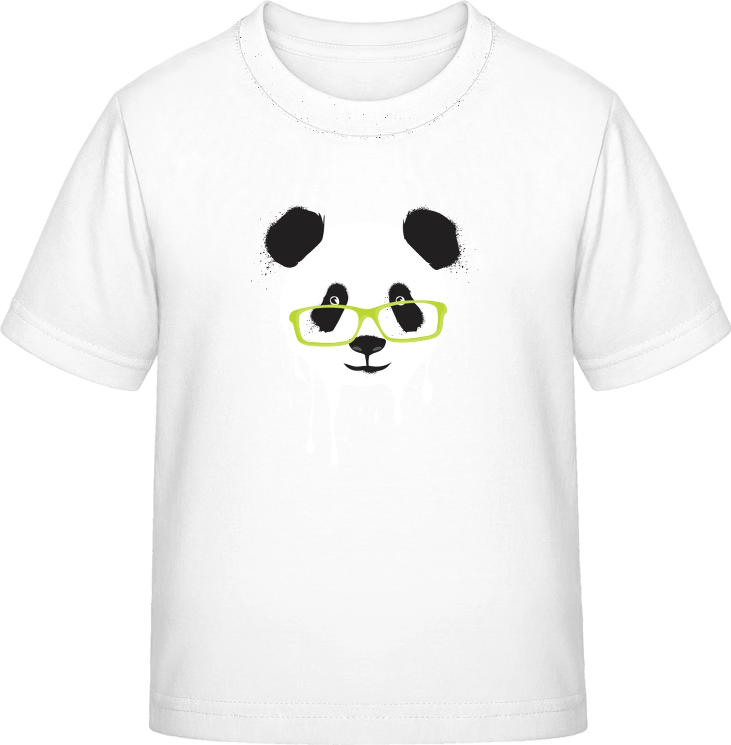 Stylish Panda - White Exact 190 Kids - Front