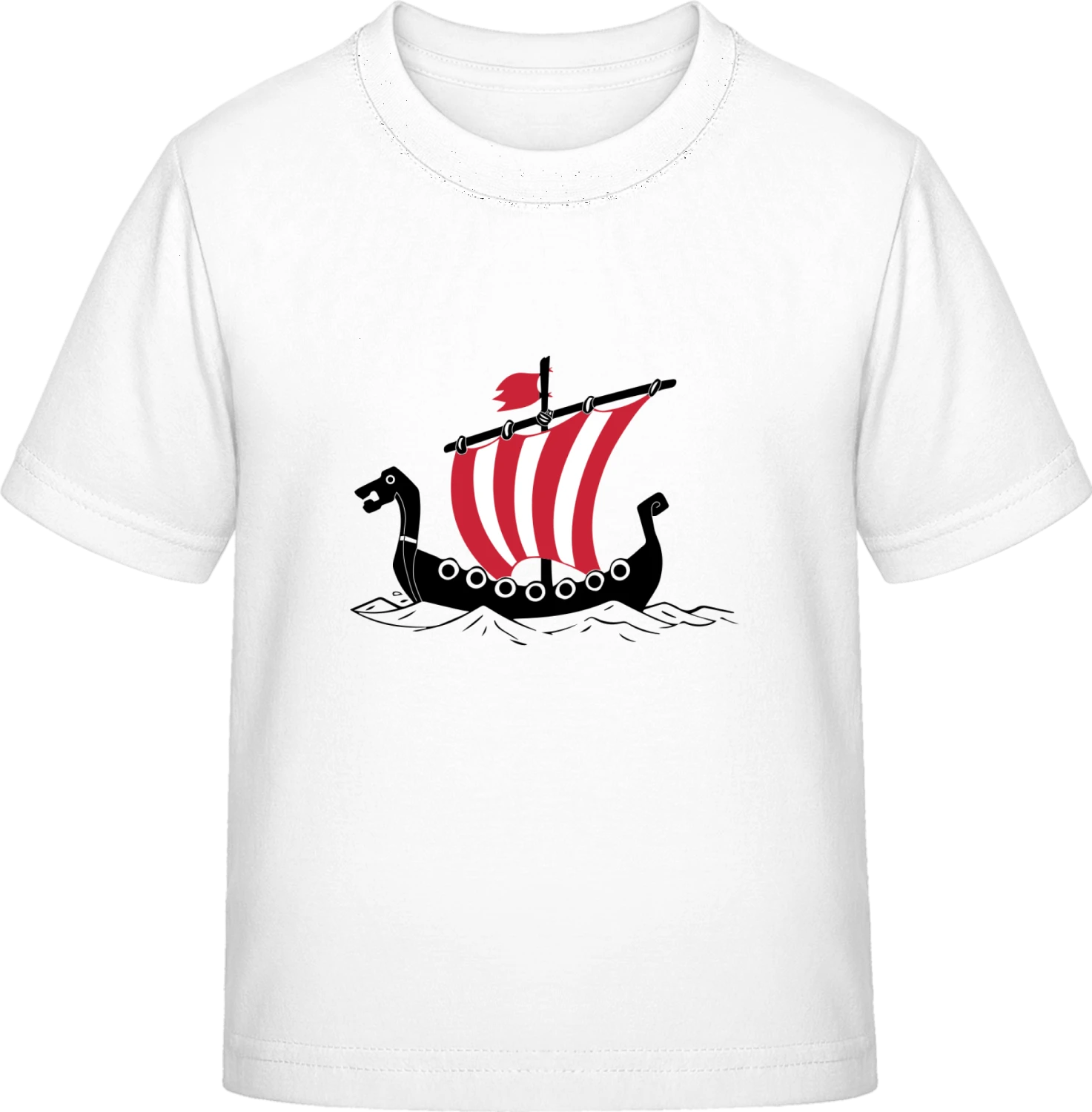 Viking Ship - White Exact 190 Kids - Front