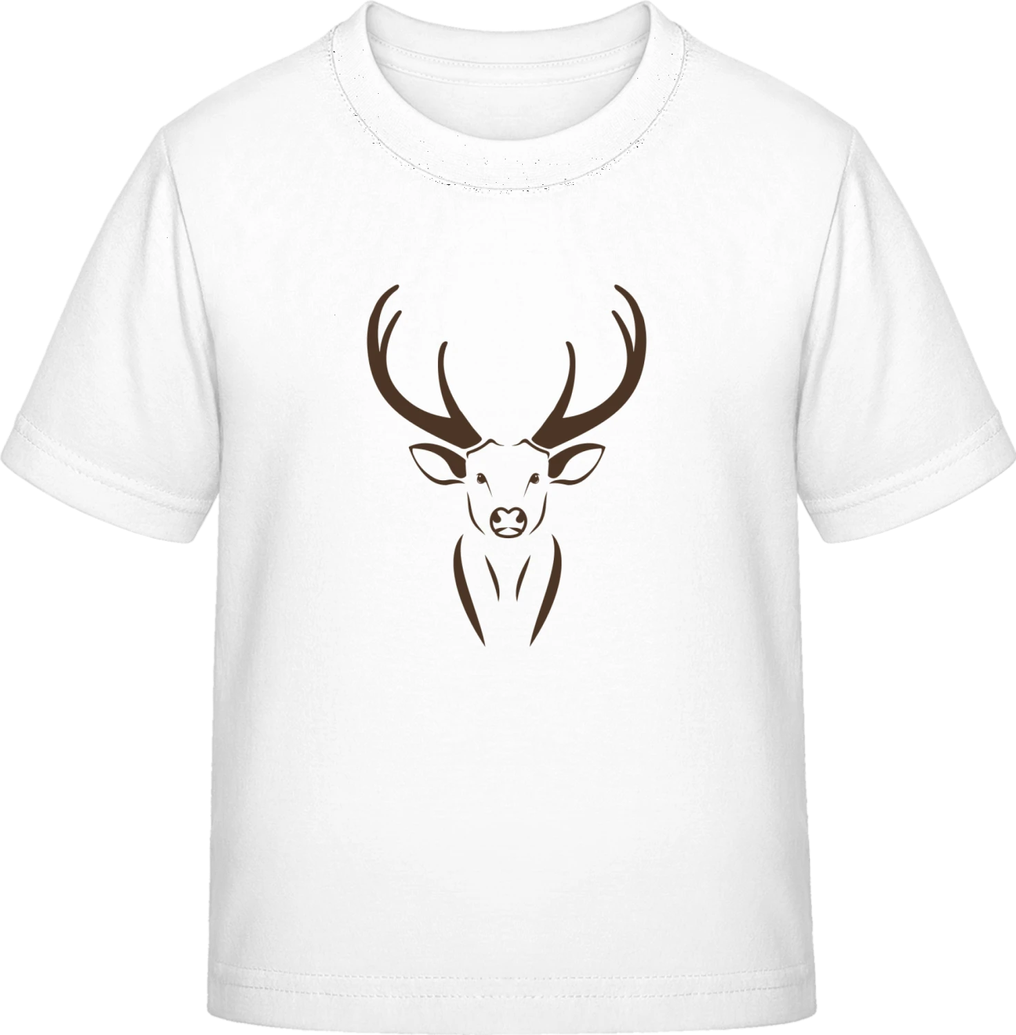 Stag Deer - White Exact 190 Kids - Front