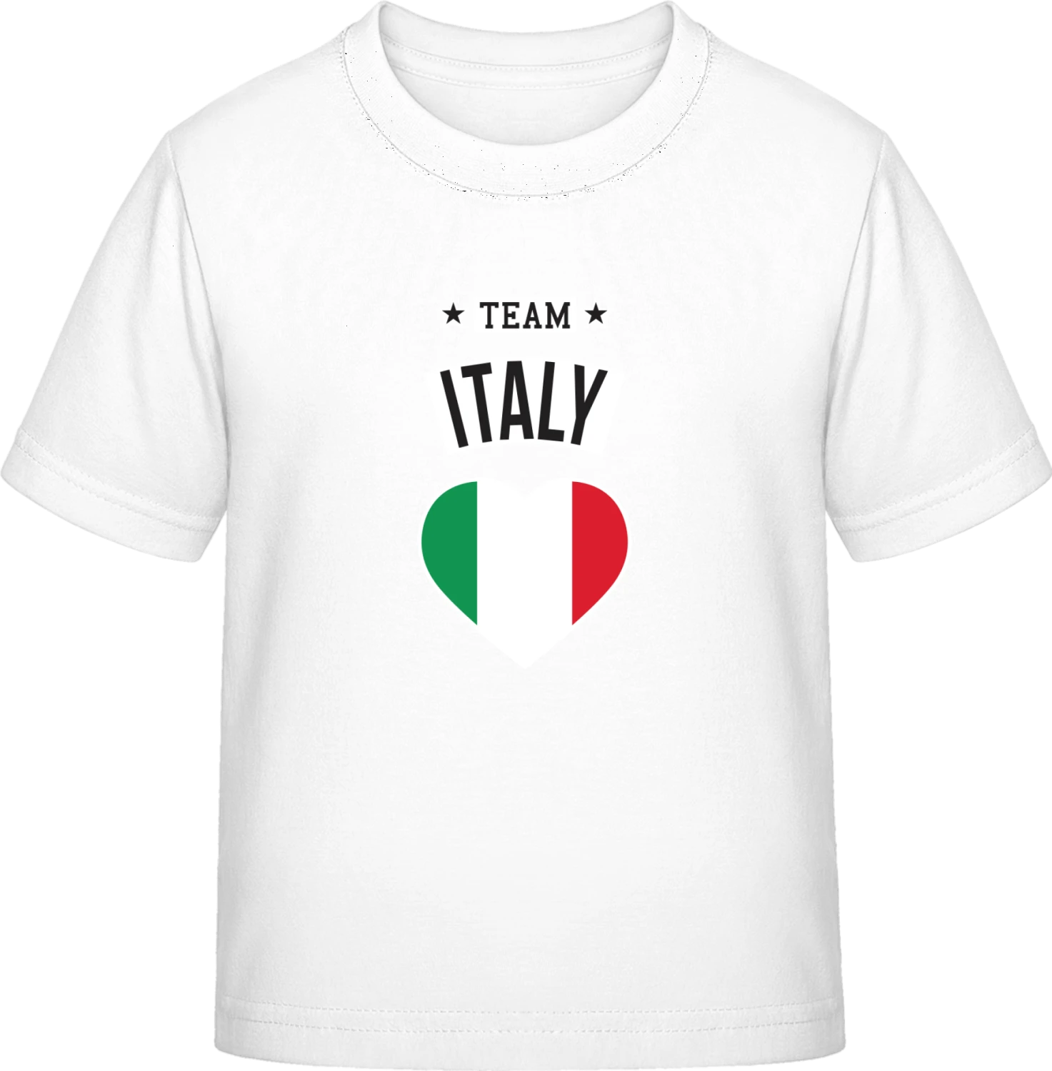 Team Italy - White Exact 190 Kids - Front