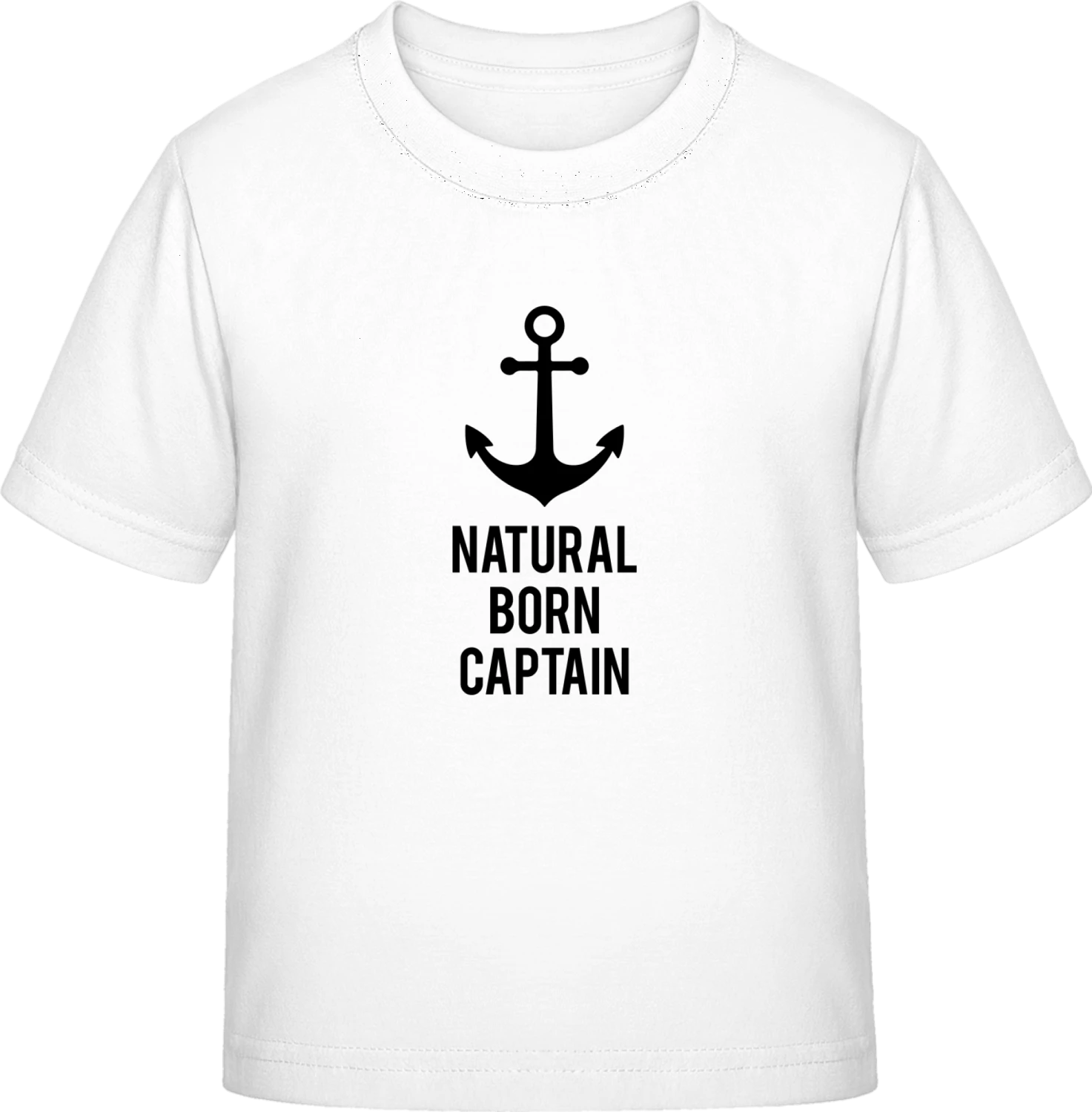 Natural Born Captain - White Exact 190 Kids - Front