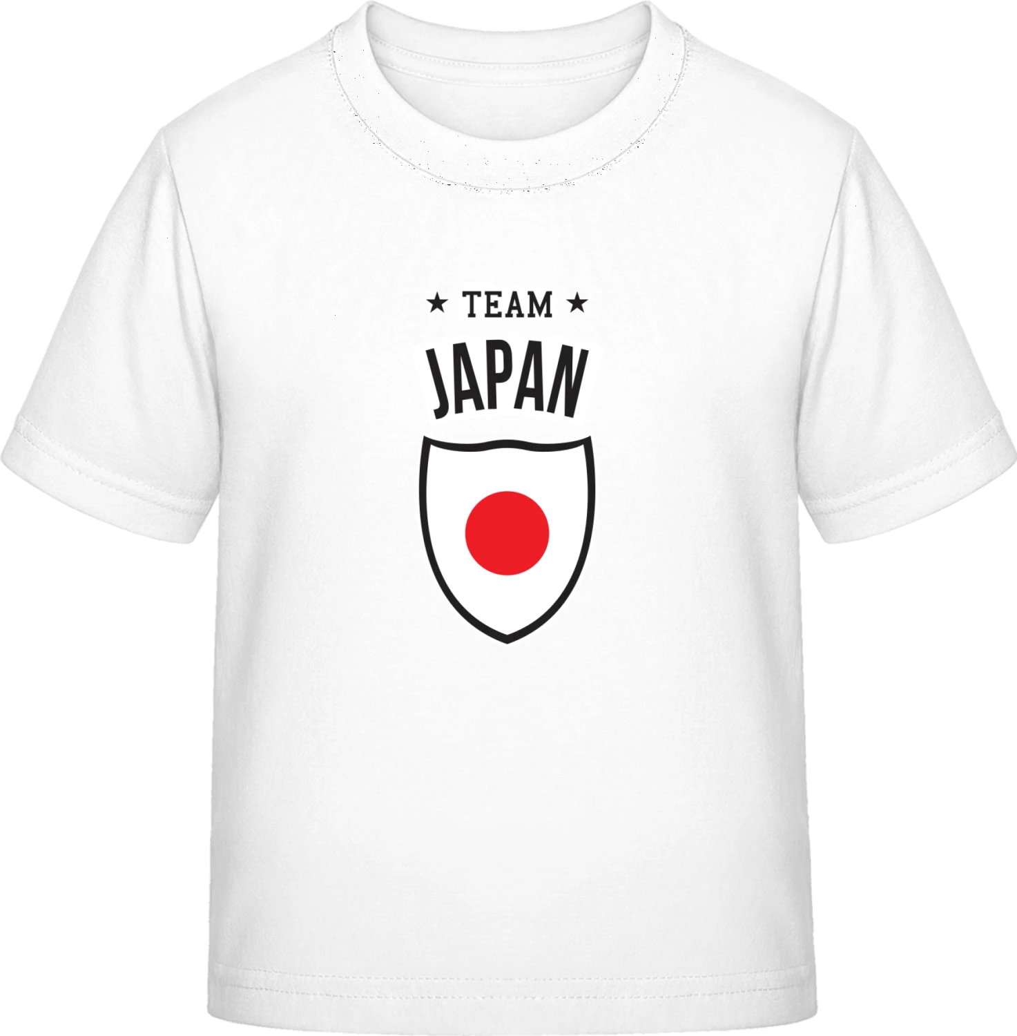 Team Japan - White Exact 190 Kids - Front