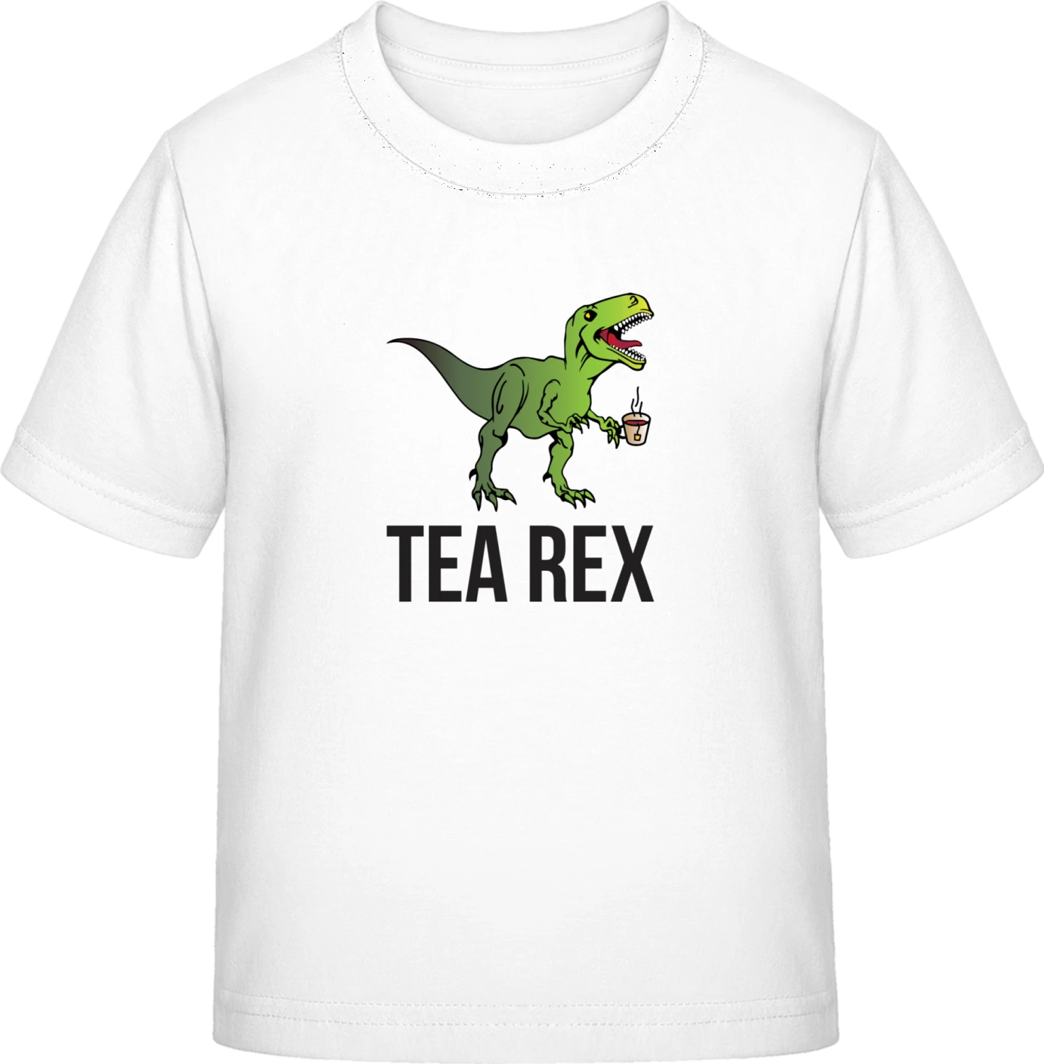 Tea Rex - White Exact 190 Kids - Front