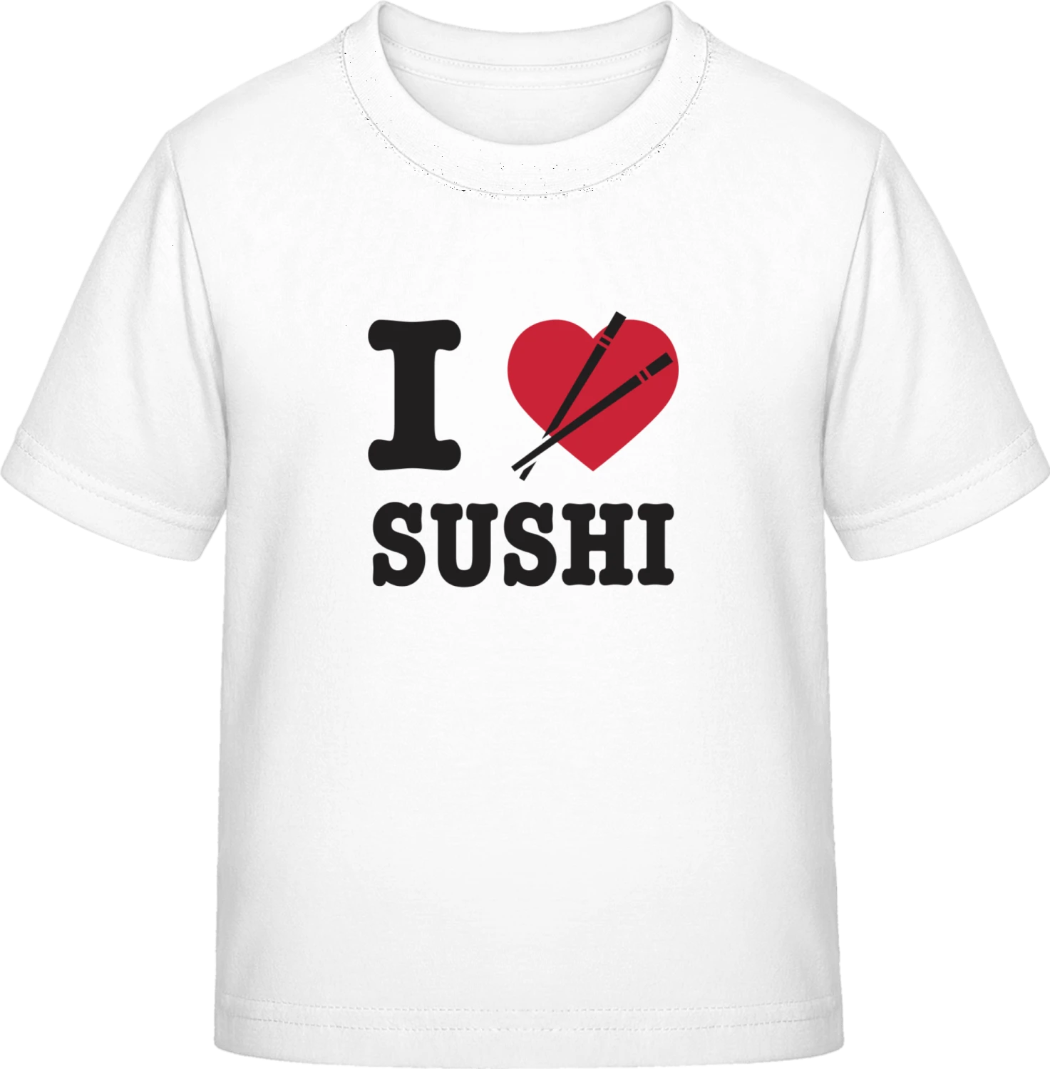 I Love Sushi - White Exact 190 Kids - Front