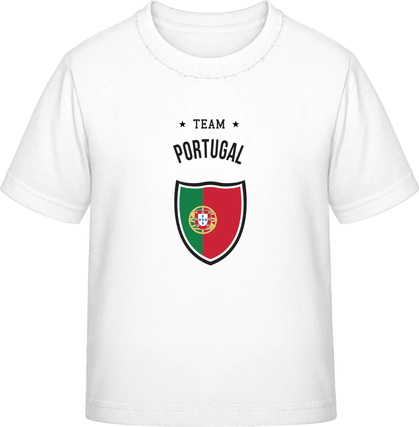 Team Portugal - White Exact 190 Kids - Front