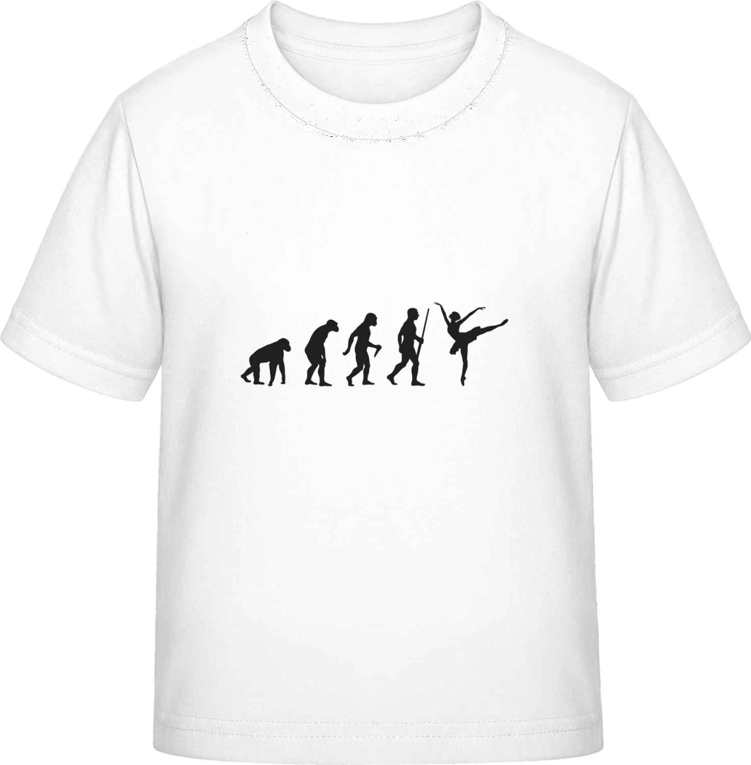 Ballerina Evolution - White Exact 190 Kids - Front