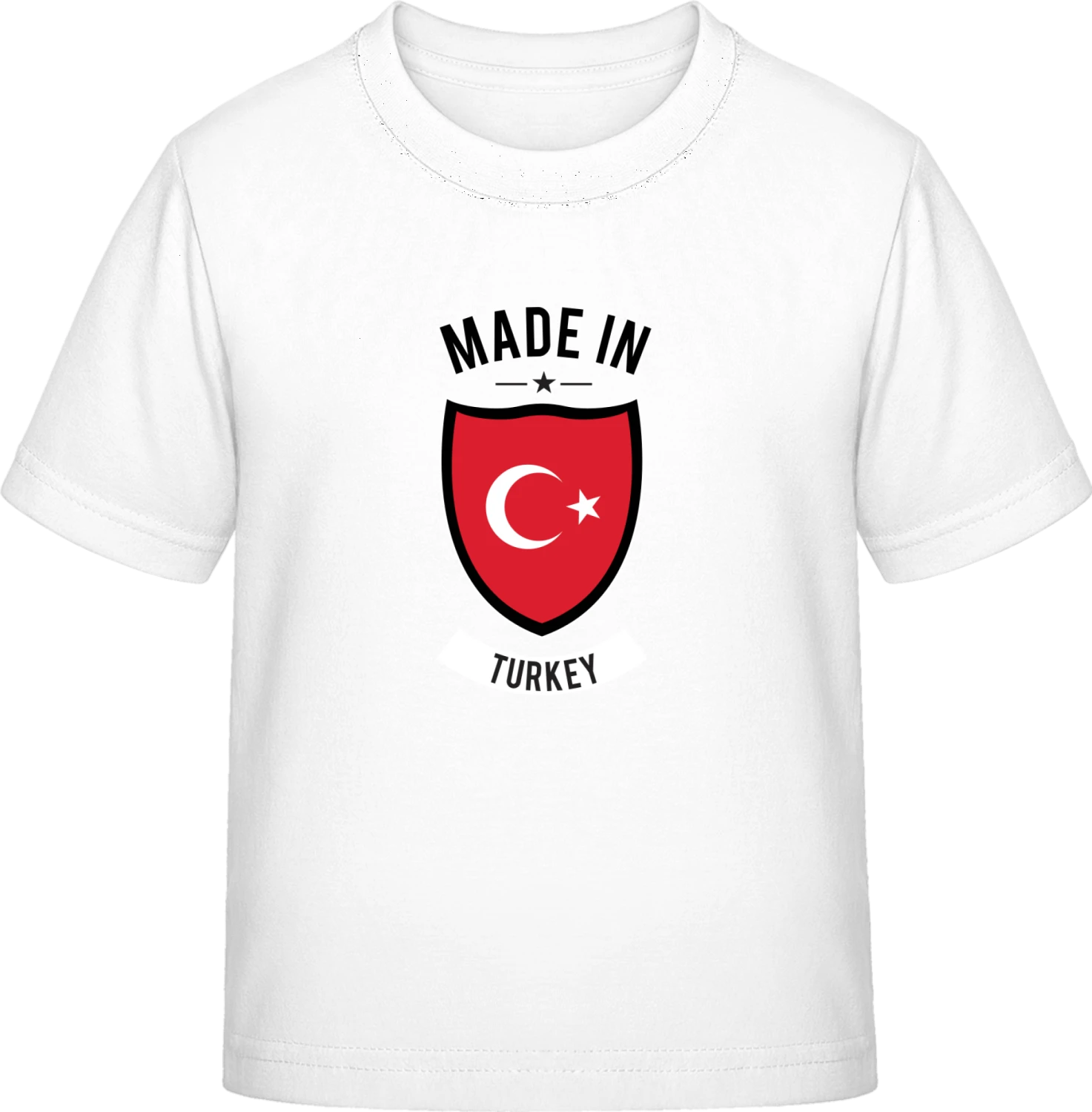 Made in Turkey - White Exact 190 Kids - Front