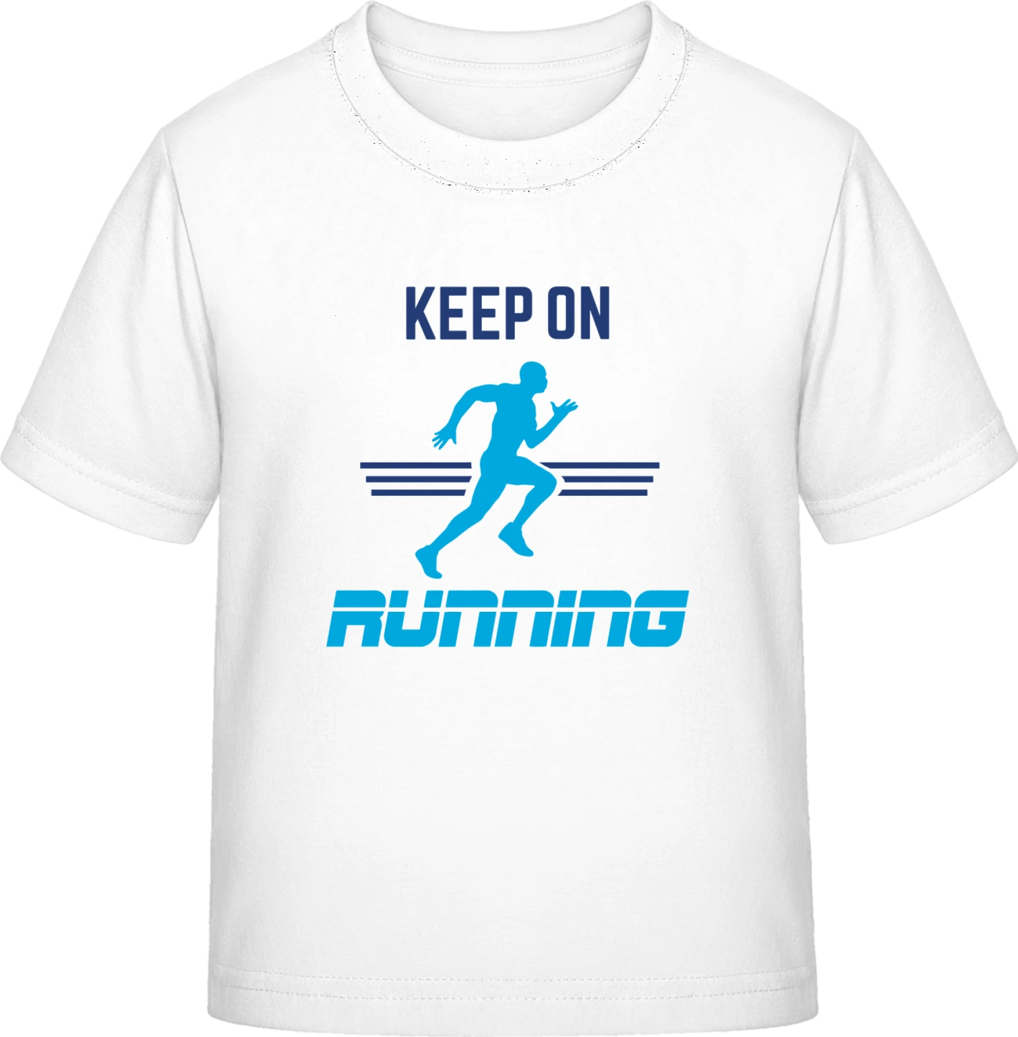 Keep On Running - White Exact 190 Kids - Front