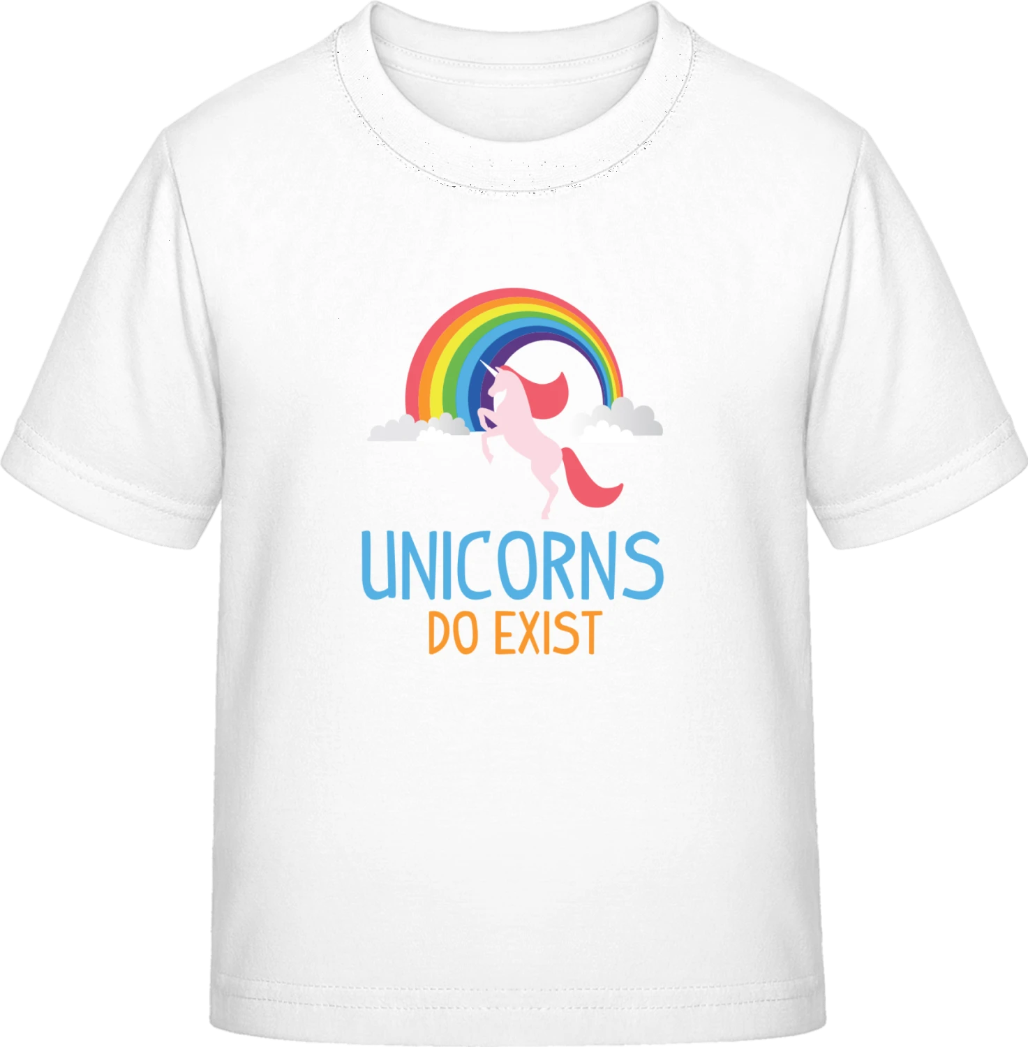 Unicorns Do Exist - White Exact 190 Kids - Front