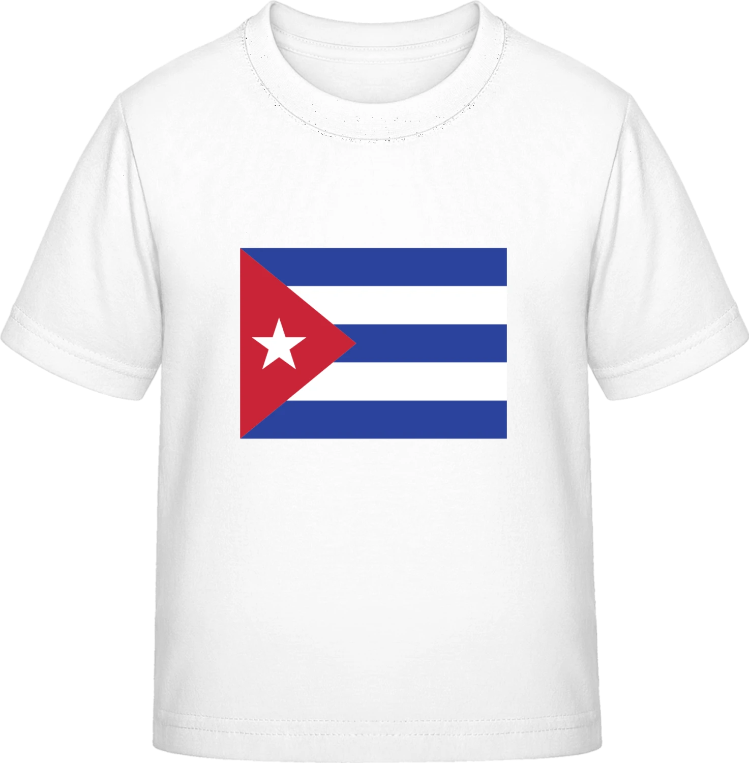 Cuba Flag - White Exact 190 Kids - Front