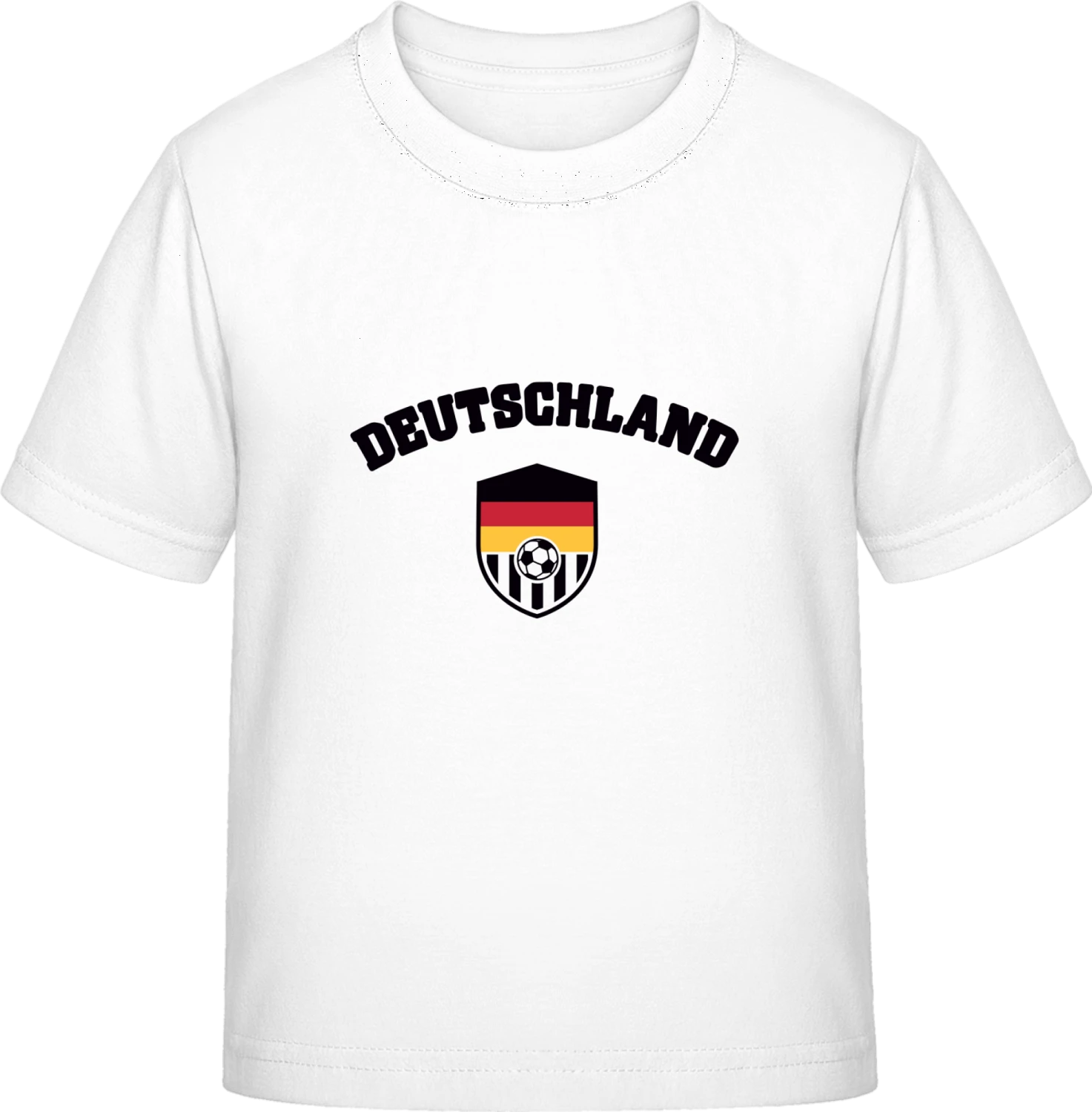 Deutschland Fan - White Exact 190 Kids - Front