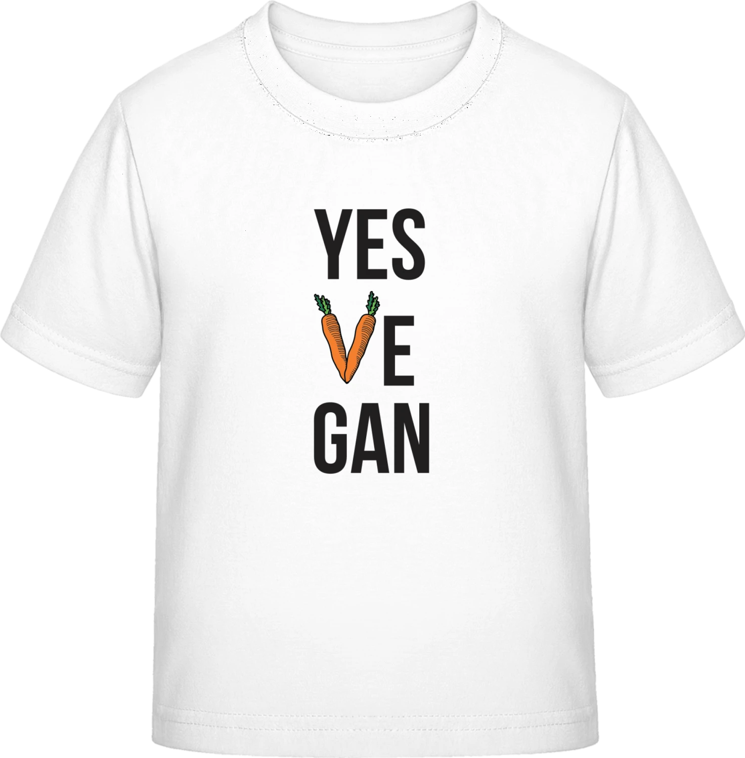 Yes Ve Gan - White Exact 190 Kids - Front