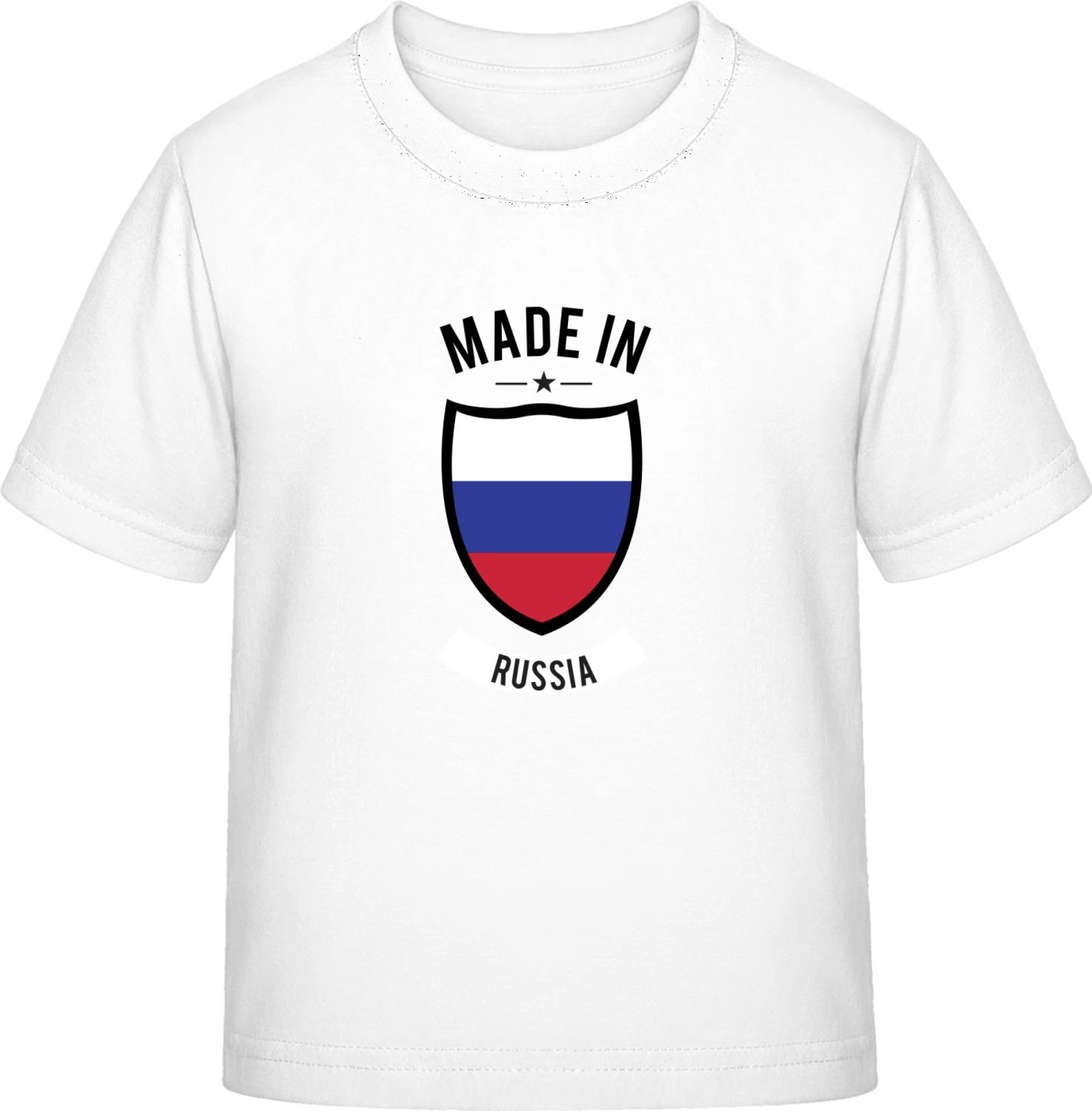 Made in Russia - White Exact 190 Kids - Front