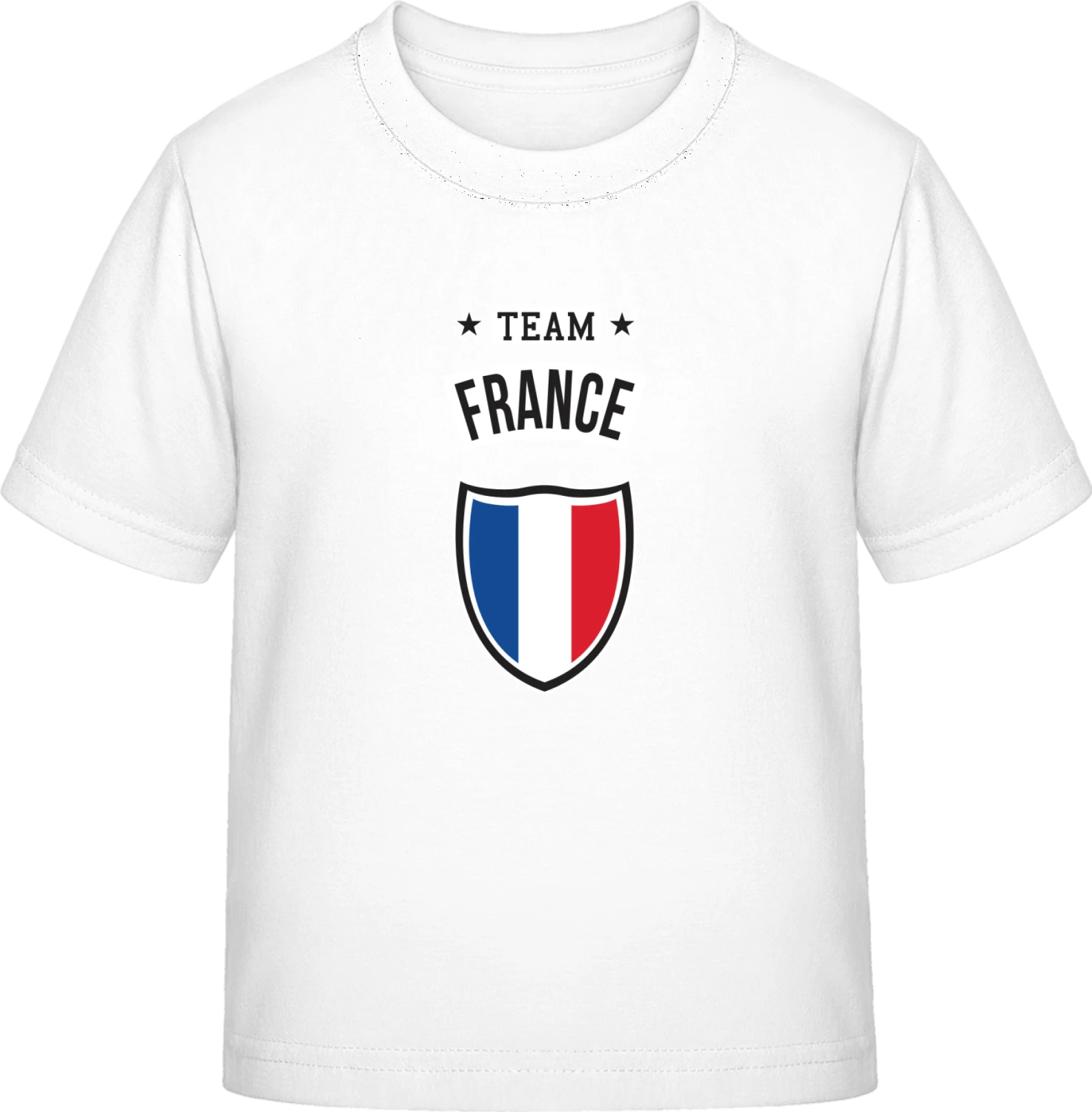 Team France - White Exact 190 Kids - Front