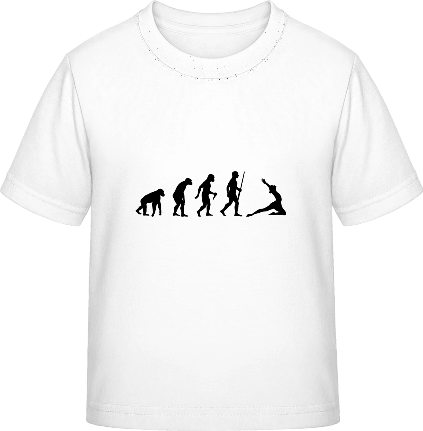 Gymnastics Dancer Evolution - White Exact 190 Kids - Front