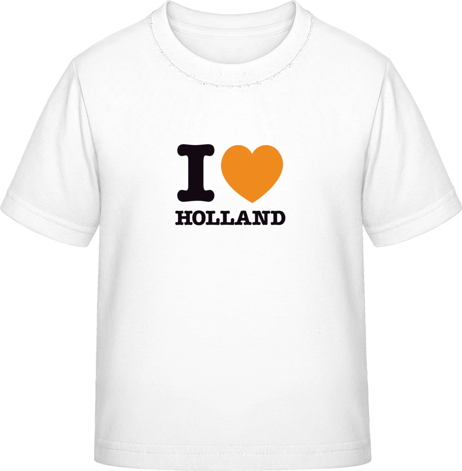 I love Holland - White Exact 190 Kids - Front