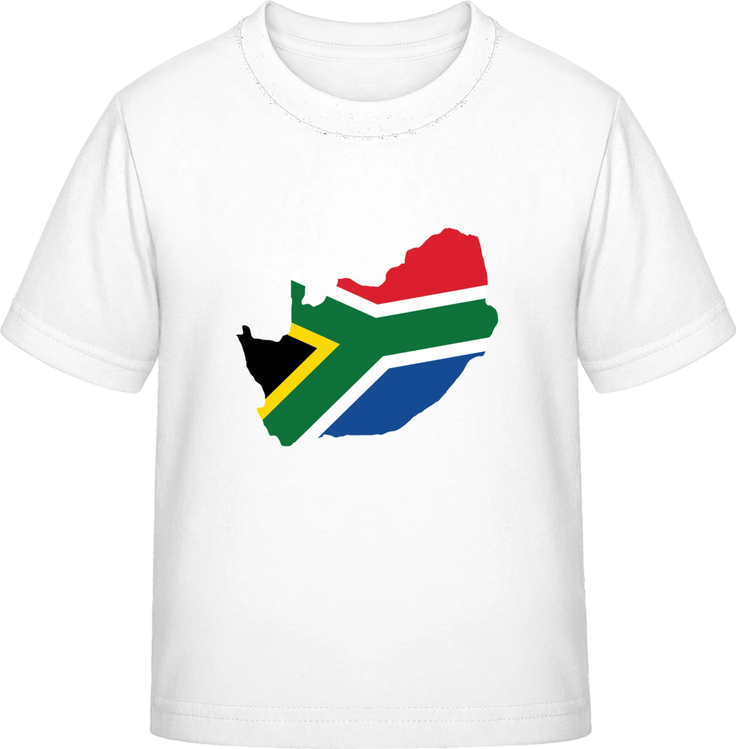 South Africa Map - White Exact 190 Kids - Front