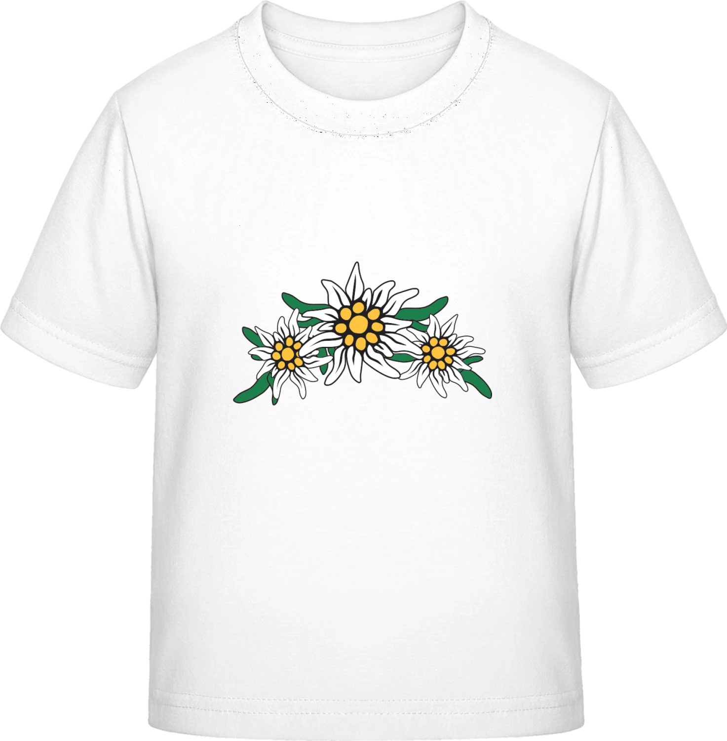 Edelweiss Flowers - White Exact 190 Kids - Front