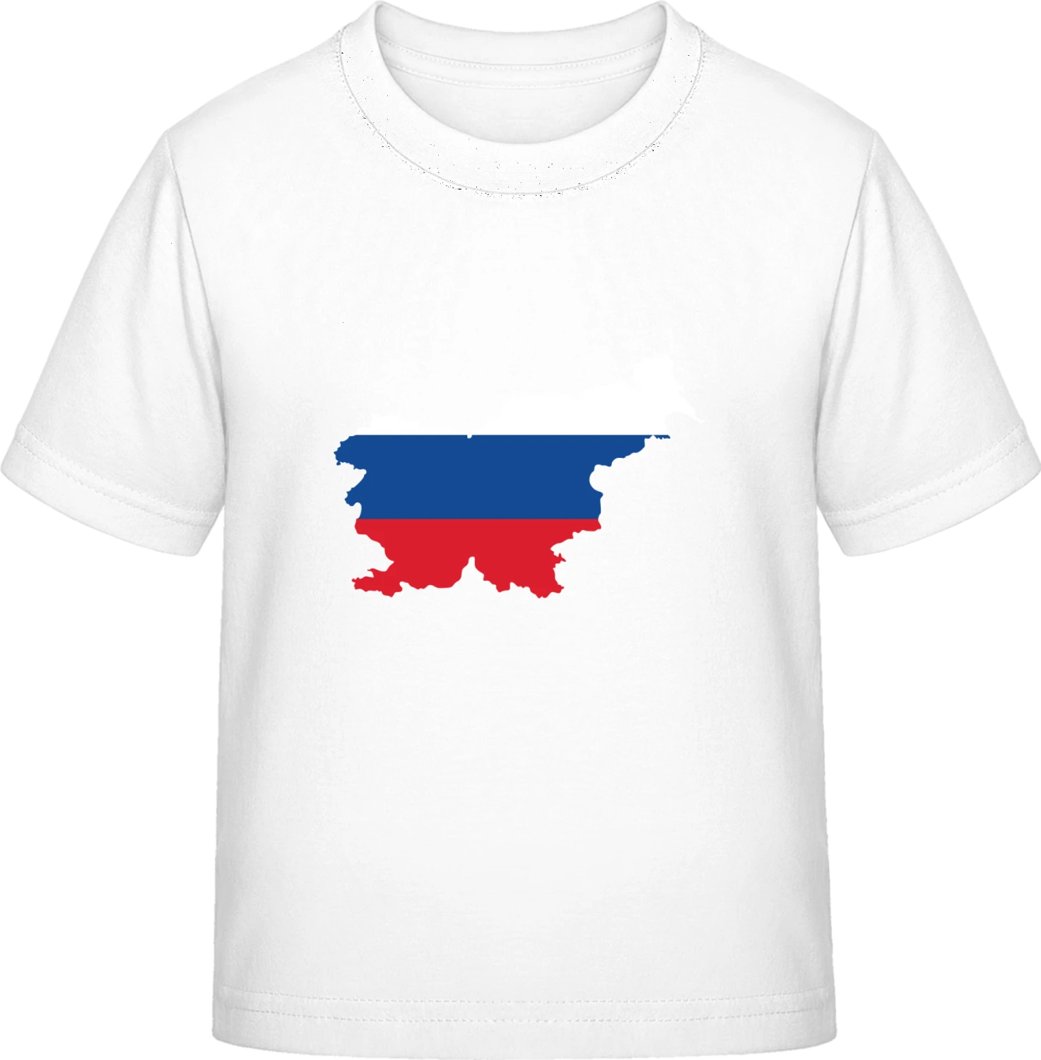 Slovenia Map - White Exact 190 Kids - Front