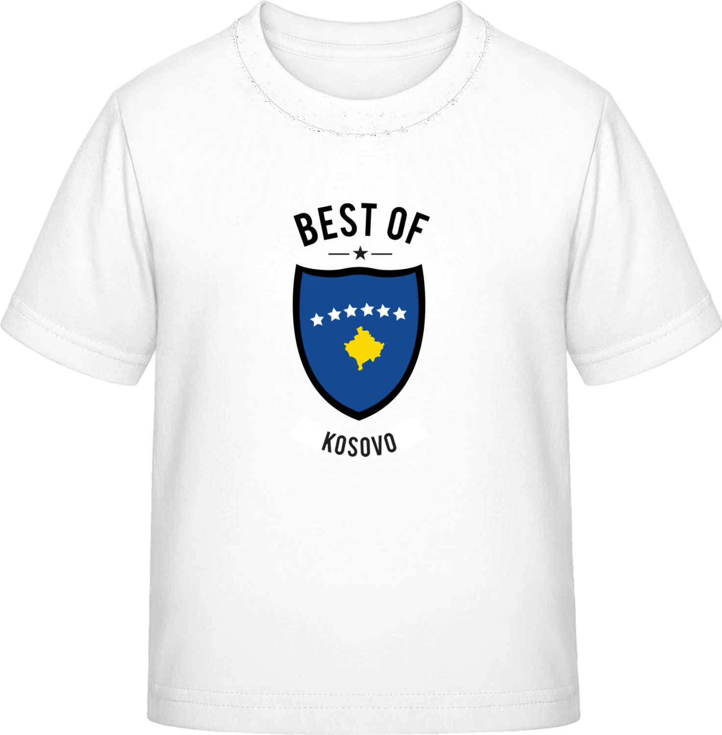 Best of Kosovo - White Exact 190 Kids - Front