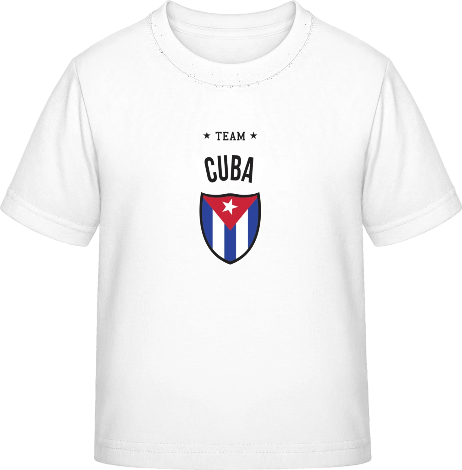 Team Cuba - White Exact 190 Kids - Front